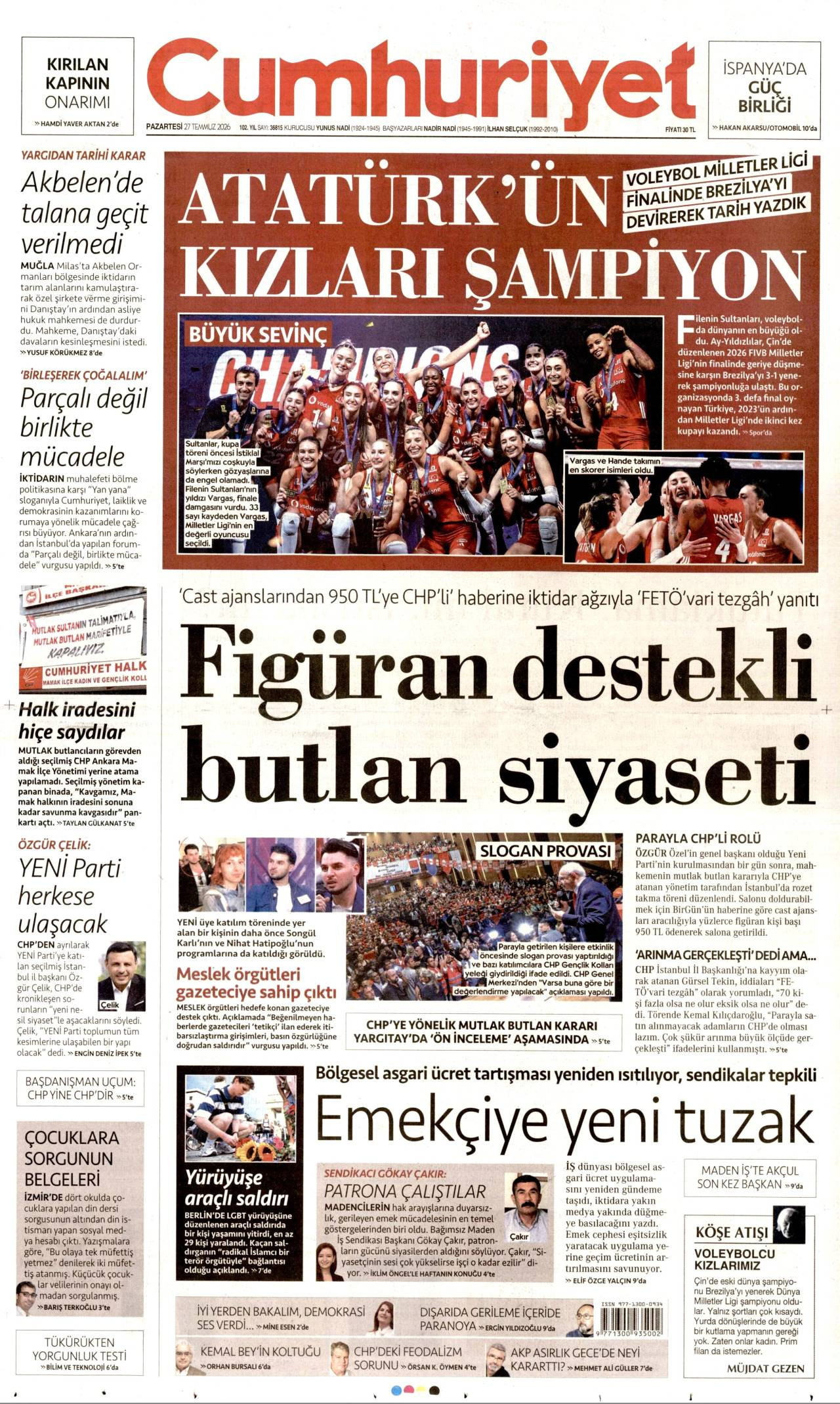 Cumhuriyet Gazetesi