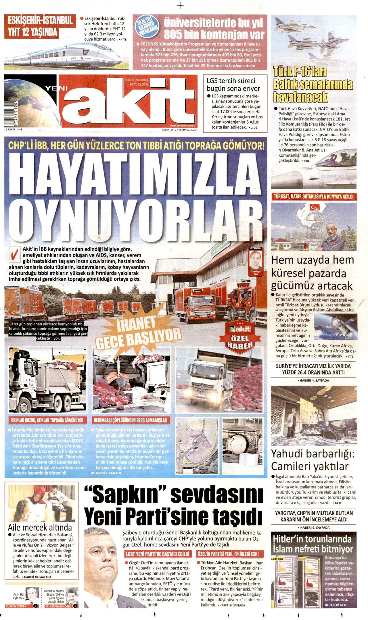 Yeni Akit Gazetesi