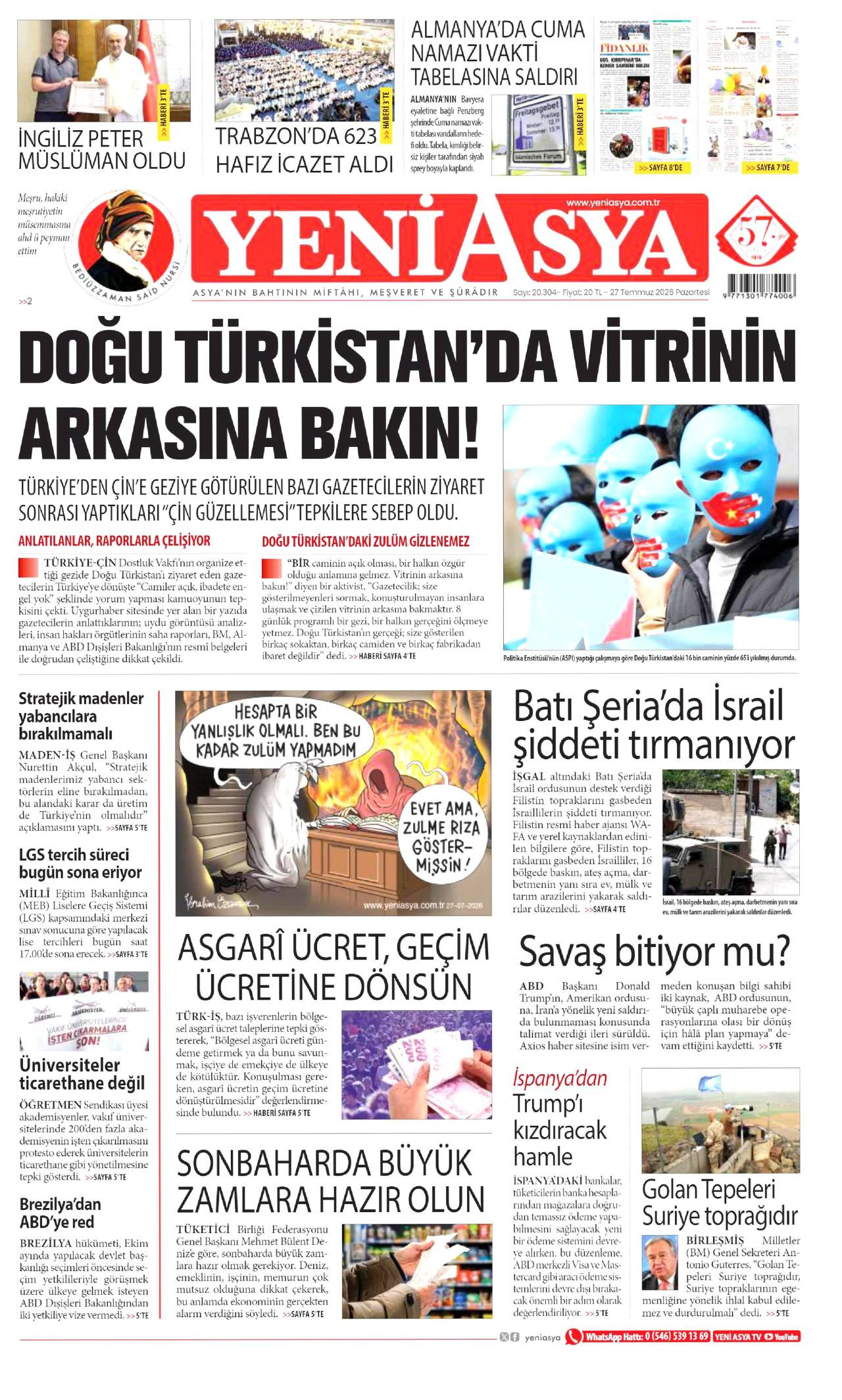 Yeni Asya Gazetesi