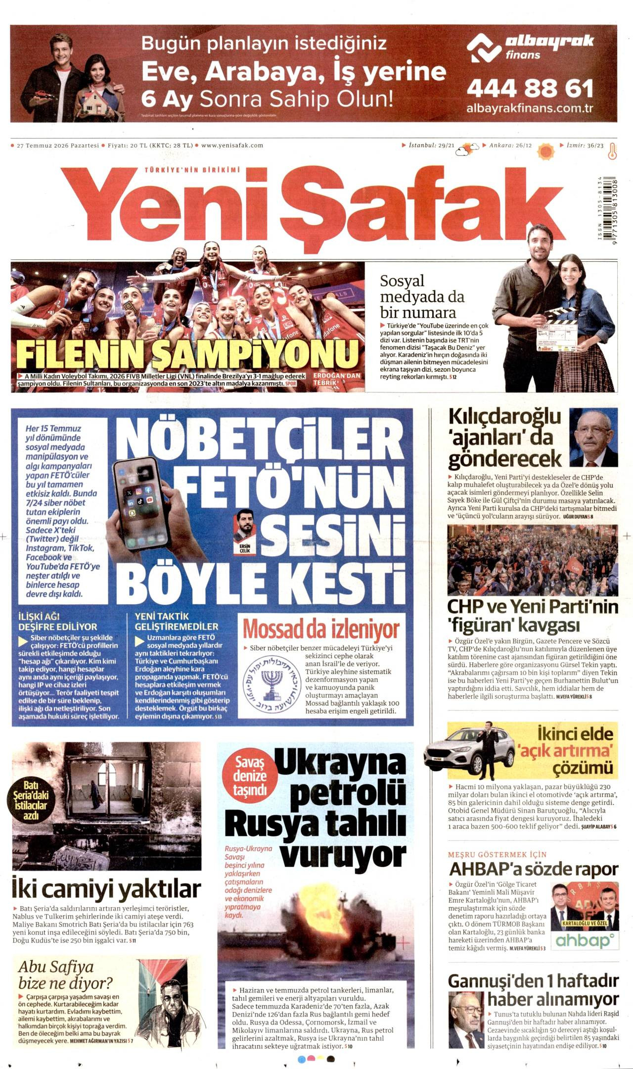 Yeni Şafak Gazetesi