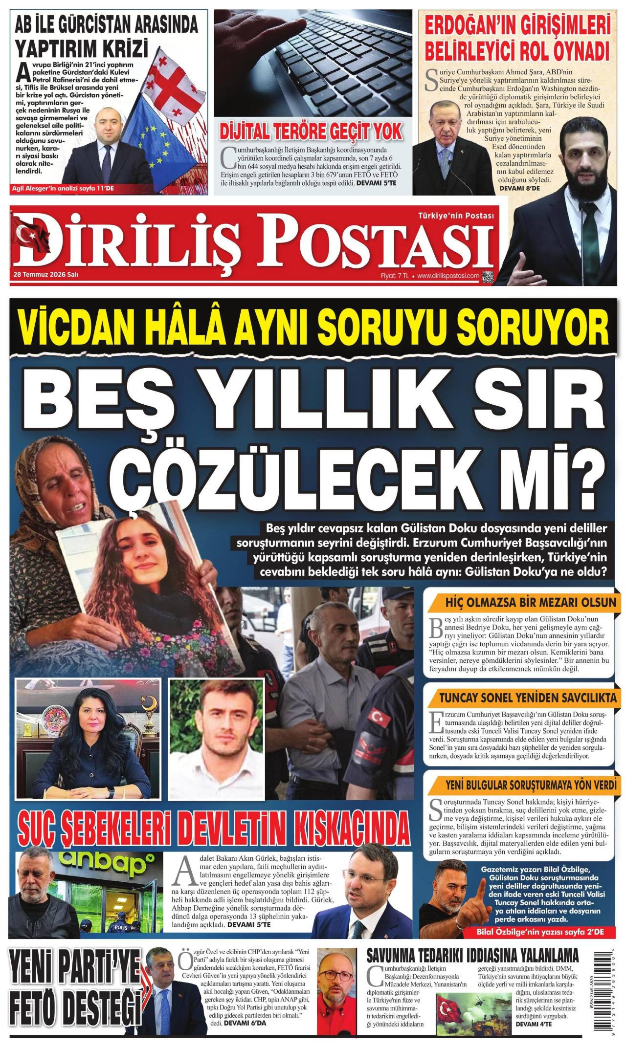 Diriliş Postası Gazetesi
