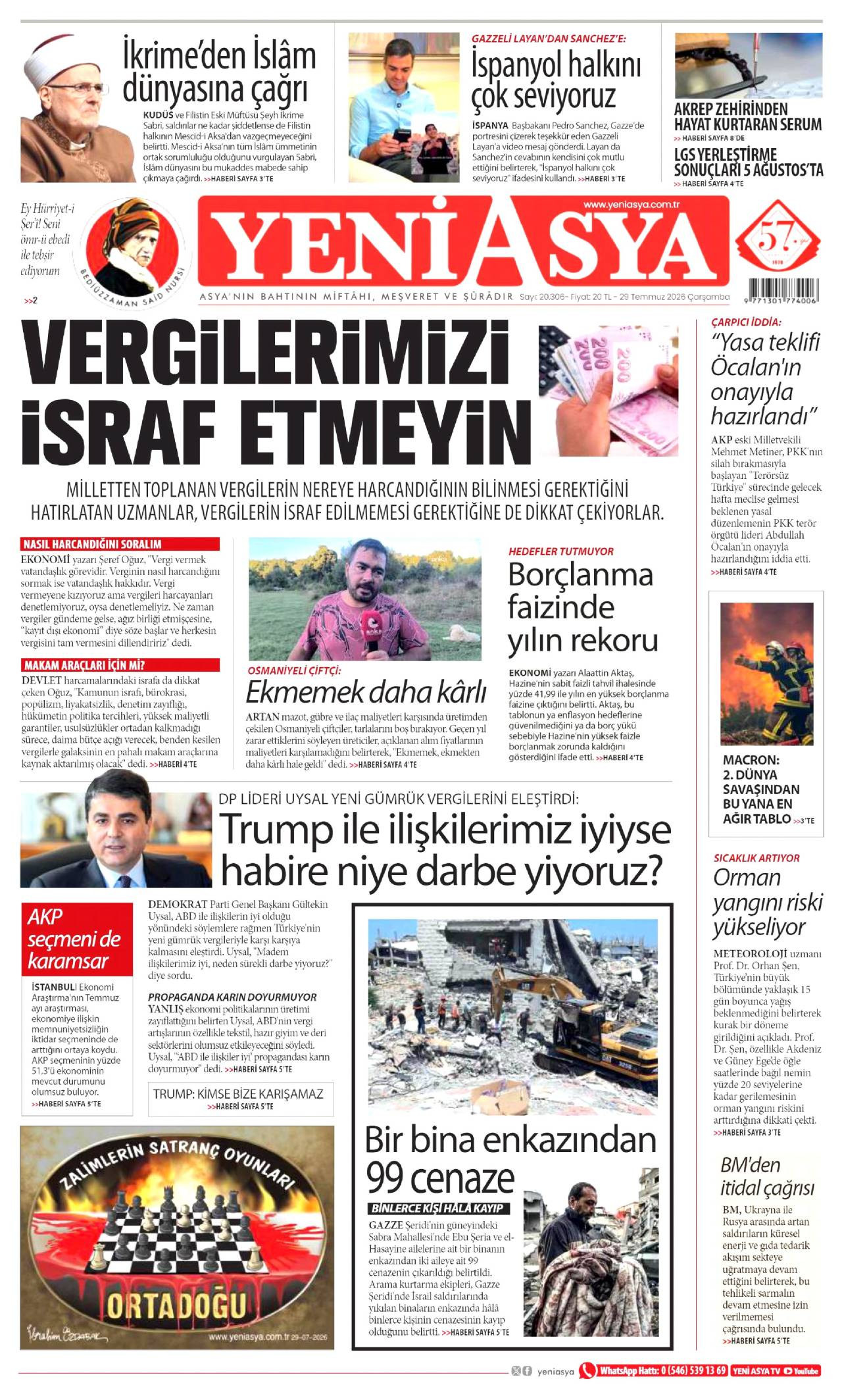 Yeni Asya Gazetesi
