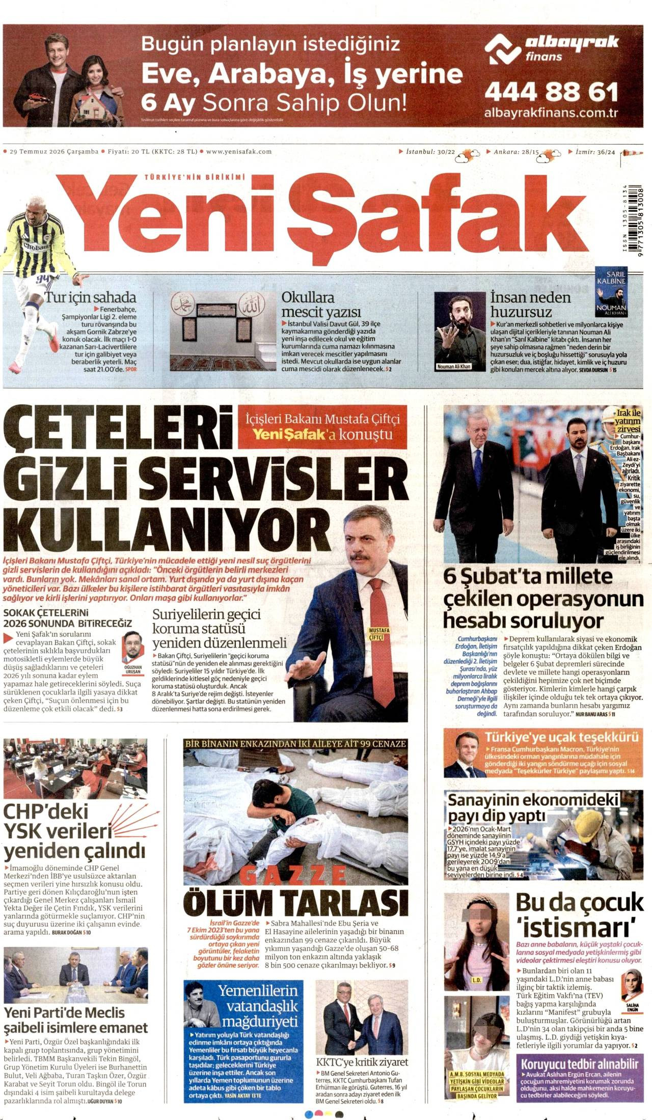 Yeni Şafak Gazetesi