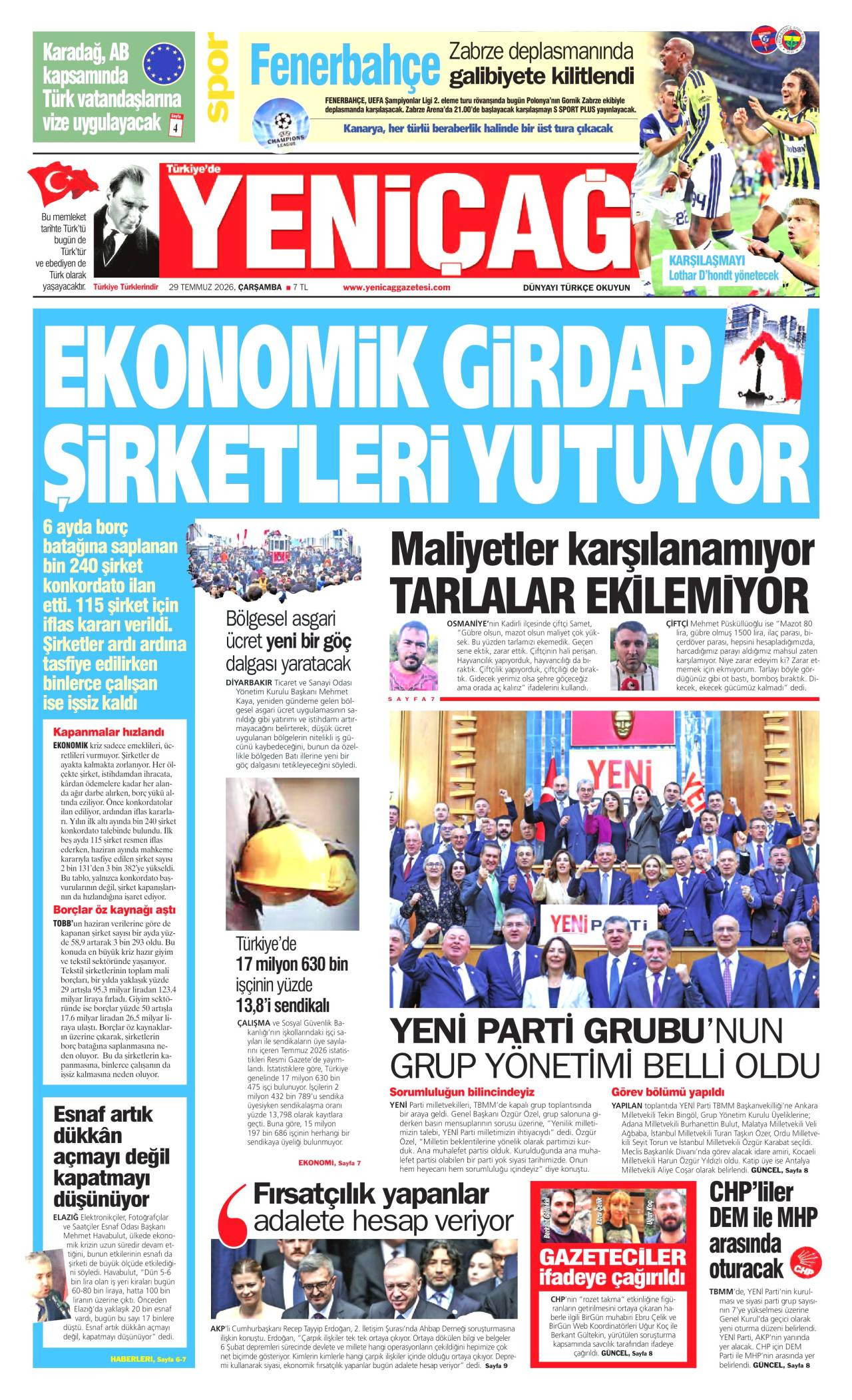 Yeniçağ Gazetesi