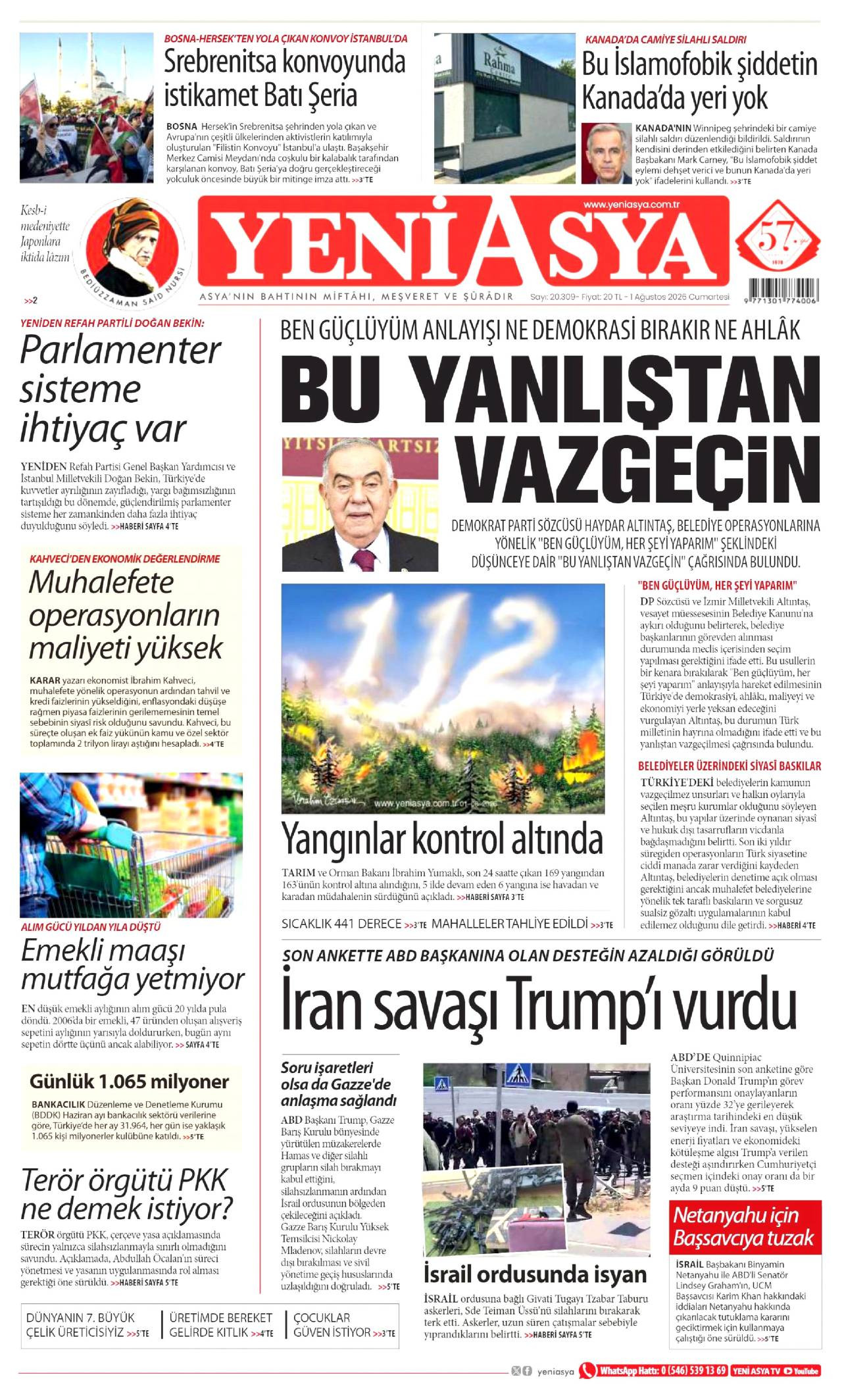 Yeni Asya Gazetesi