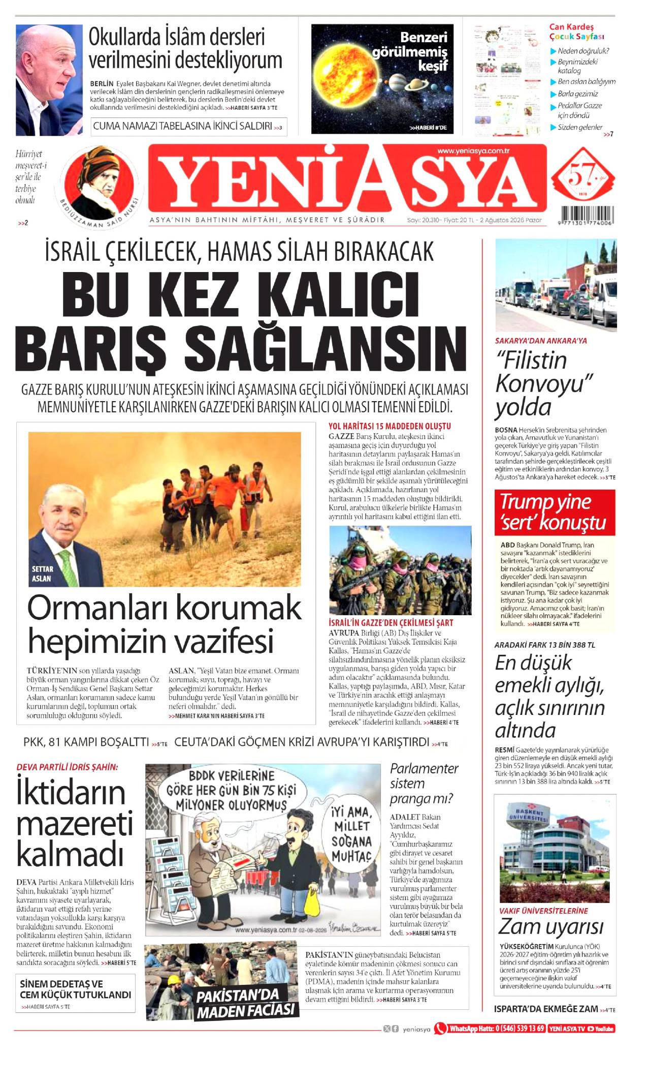 Yeni Asya Gazetesi