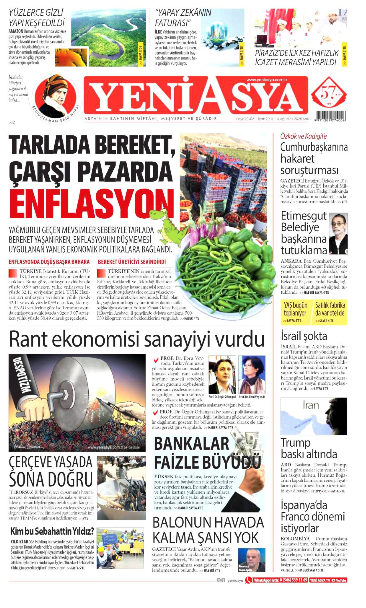 Yeni Asya Gazetesi