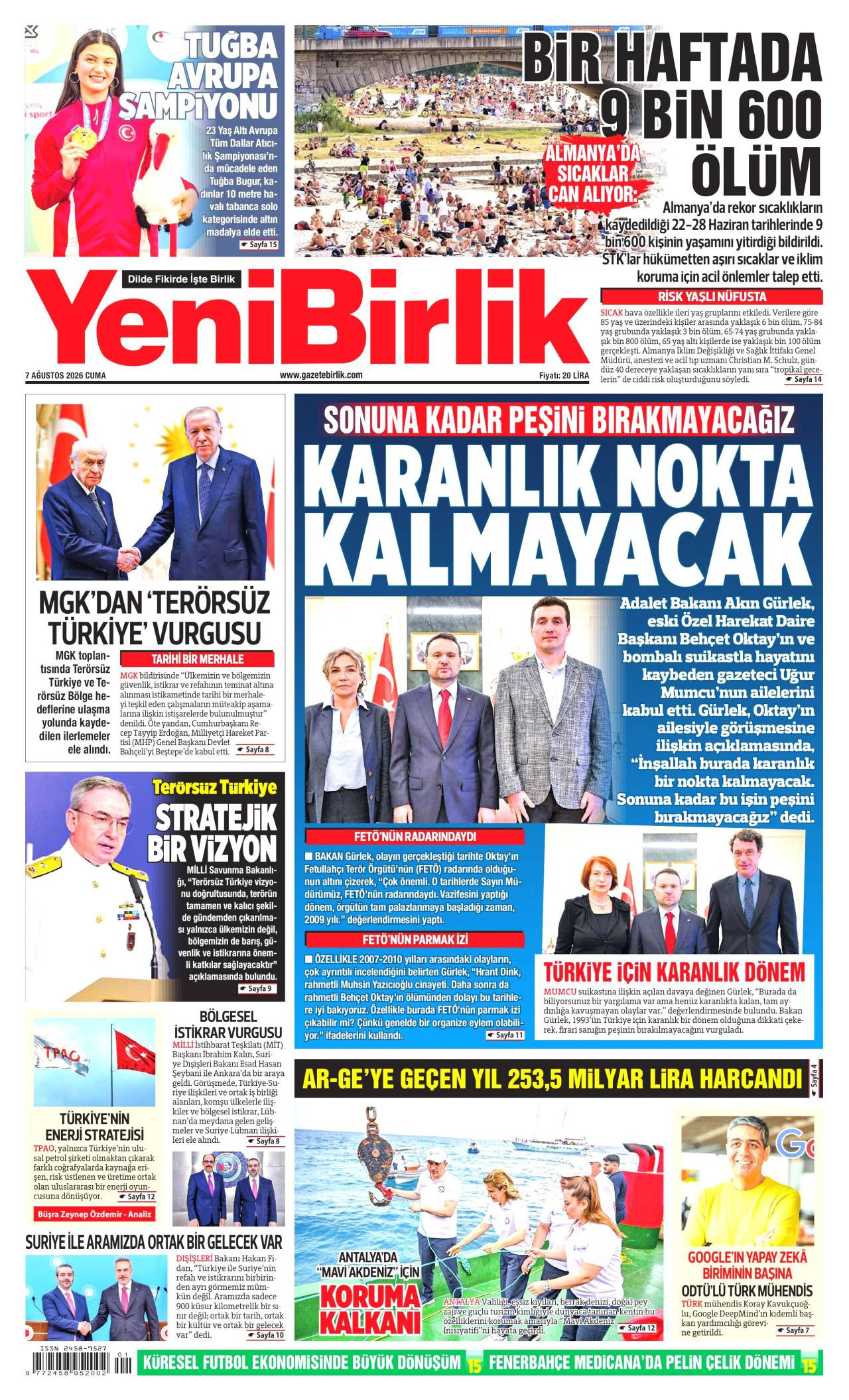 Yeni Birlik Gazetesi