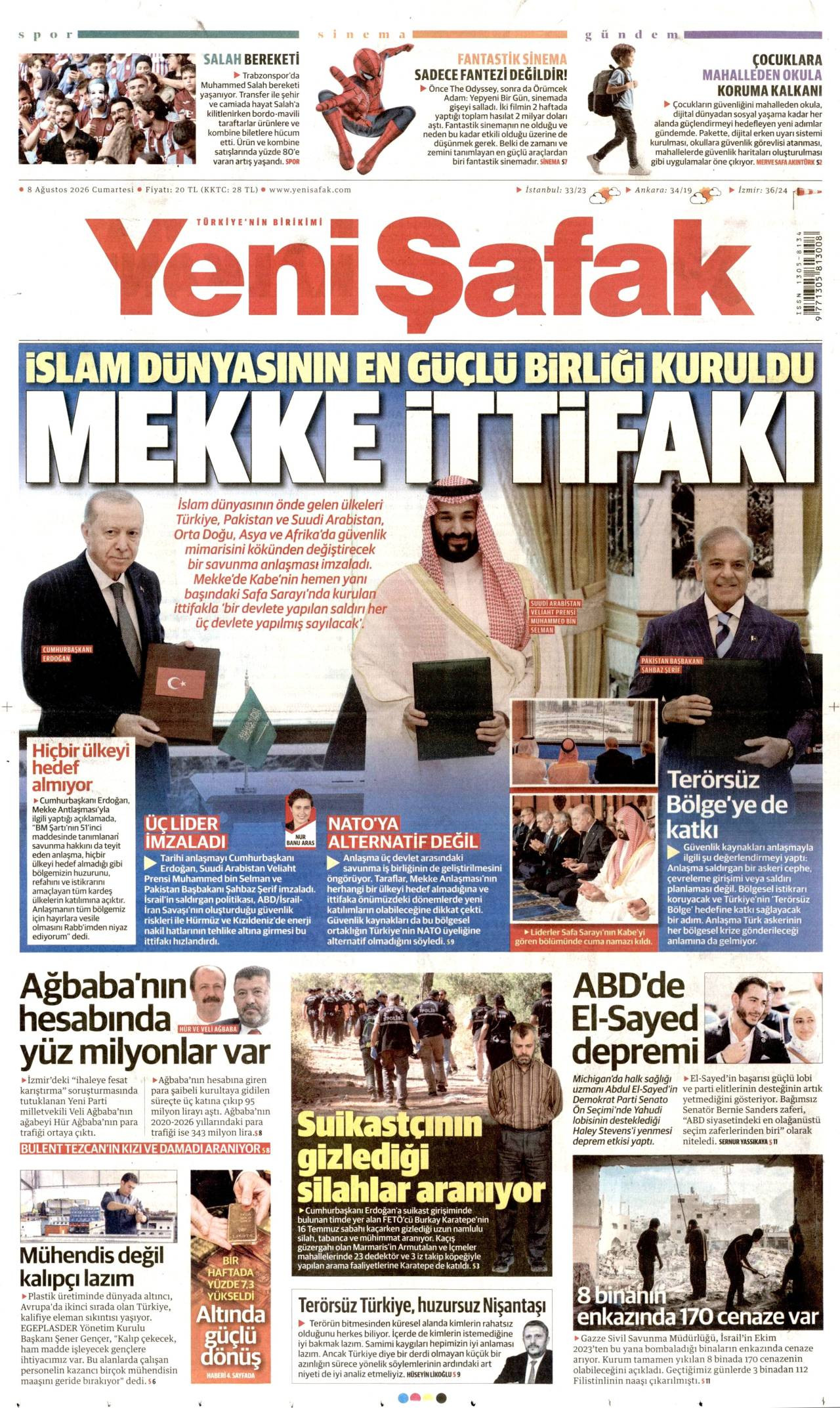 Yeni Şafak Gazetesi