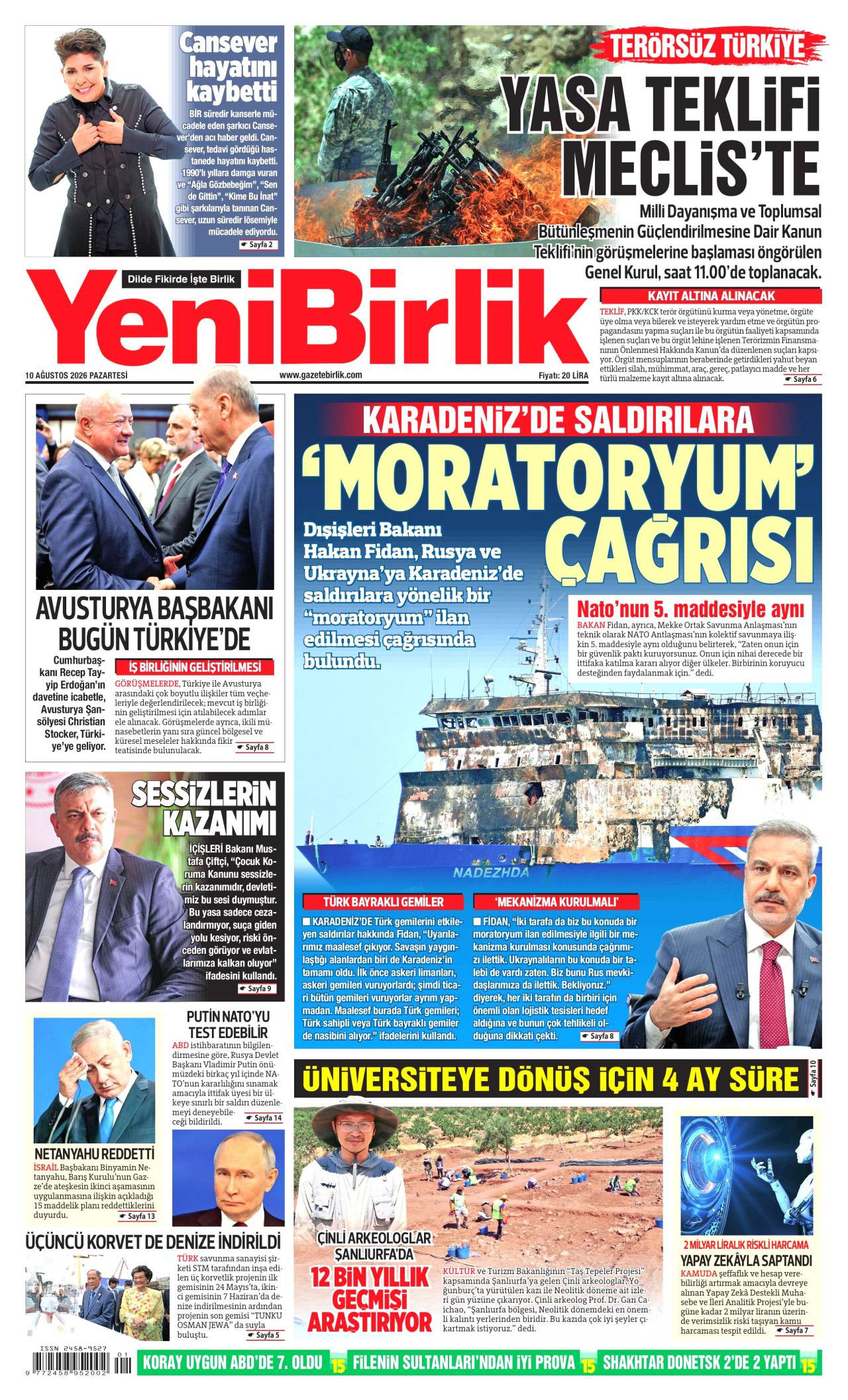 Yeni Birlik Gazetesi