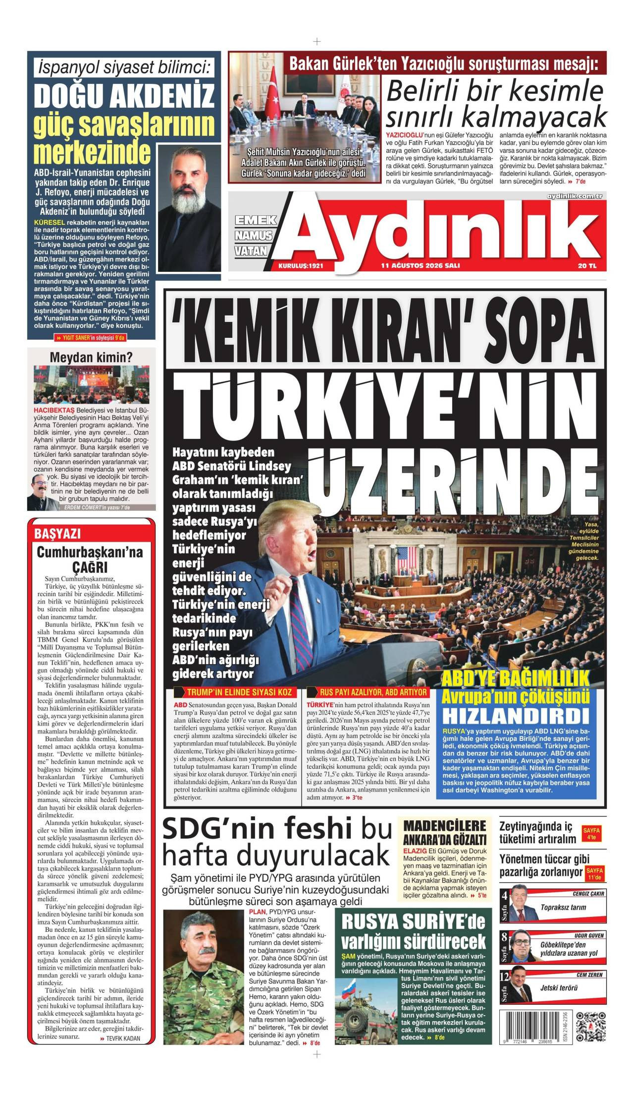 Aydınlık Gazetesi