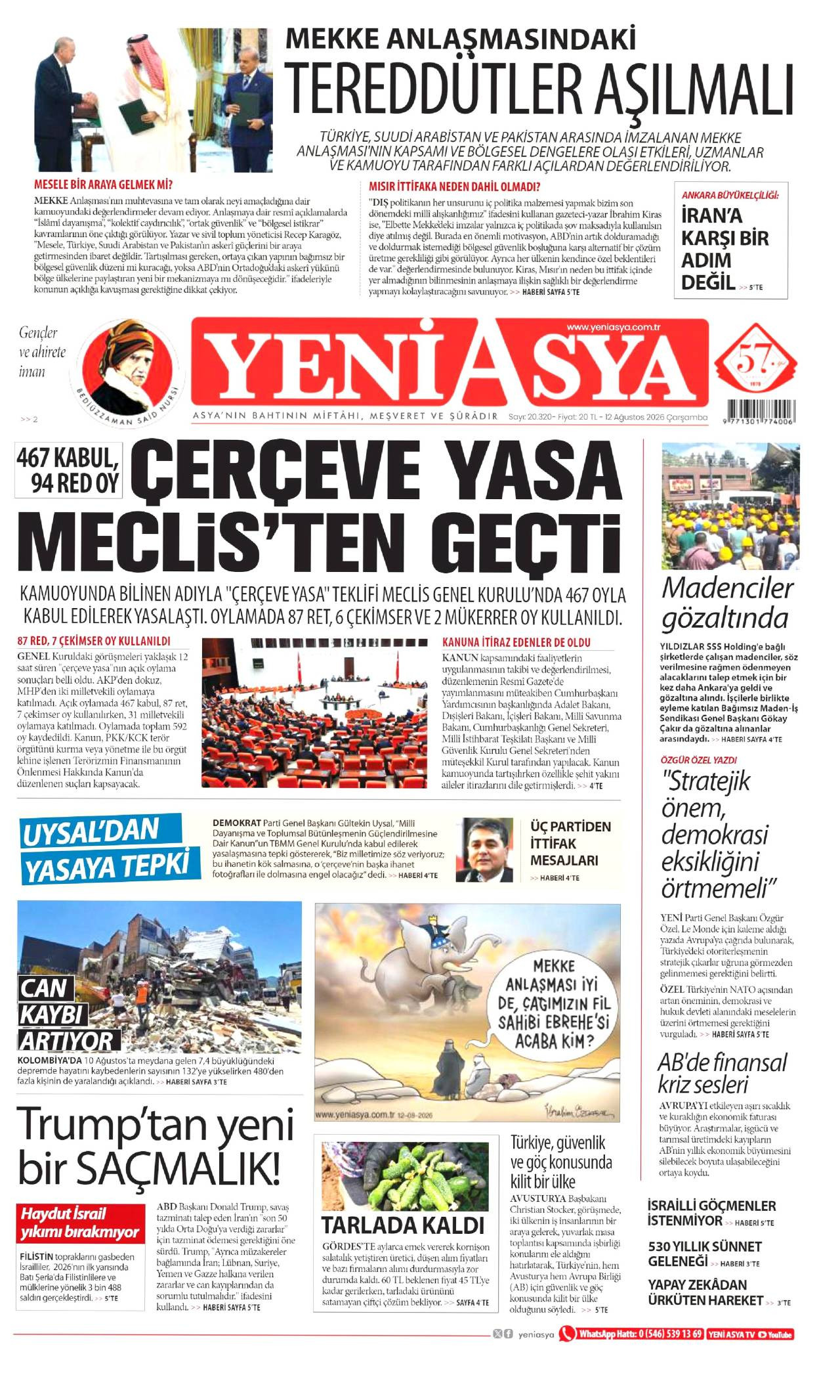 Yeni Asya Gazetesi