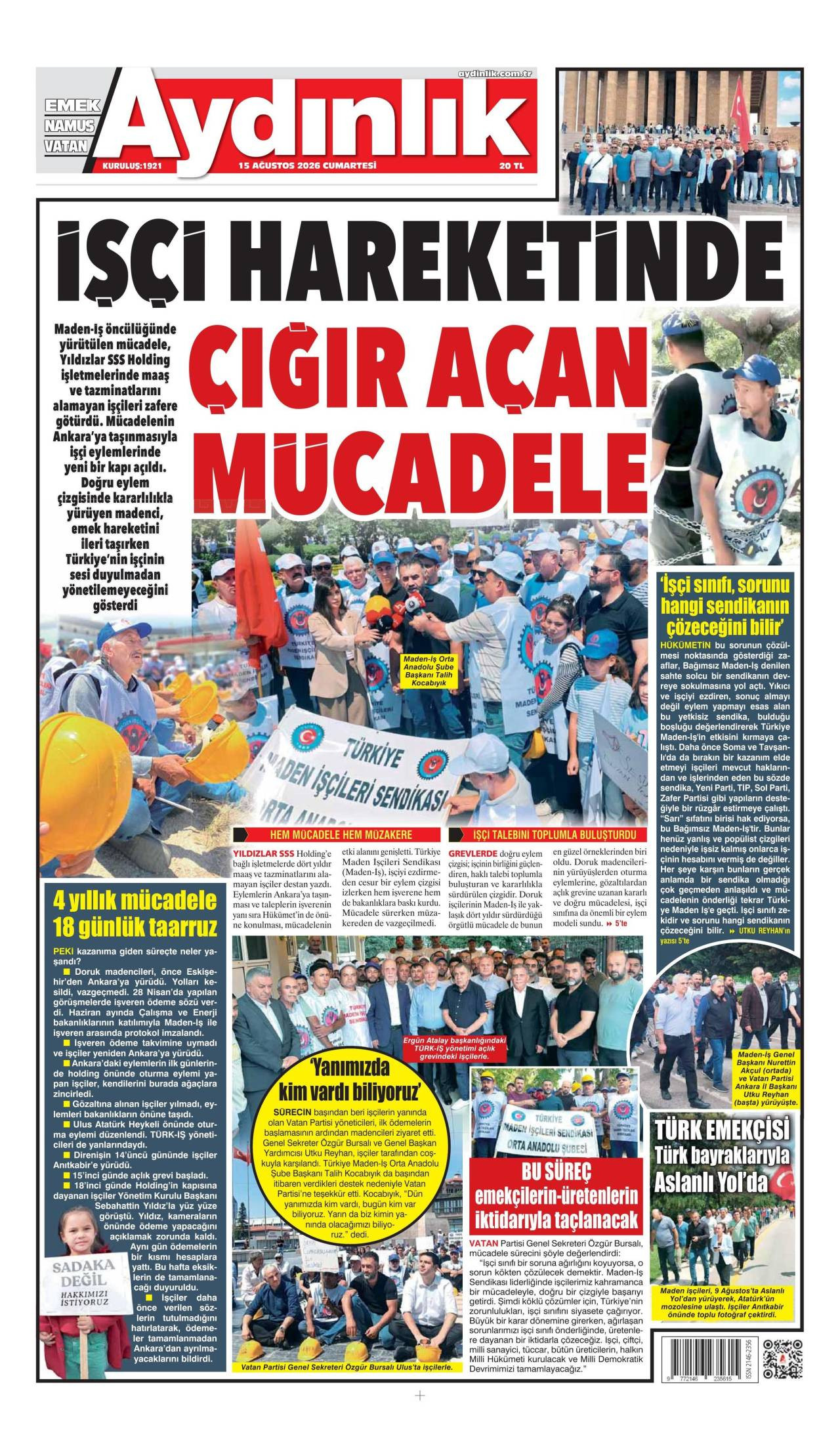 Aydınlık Gazetesi