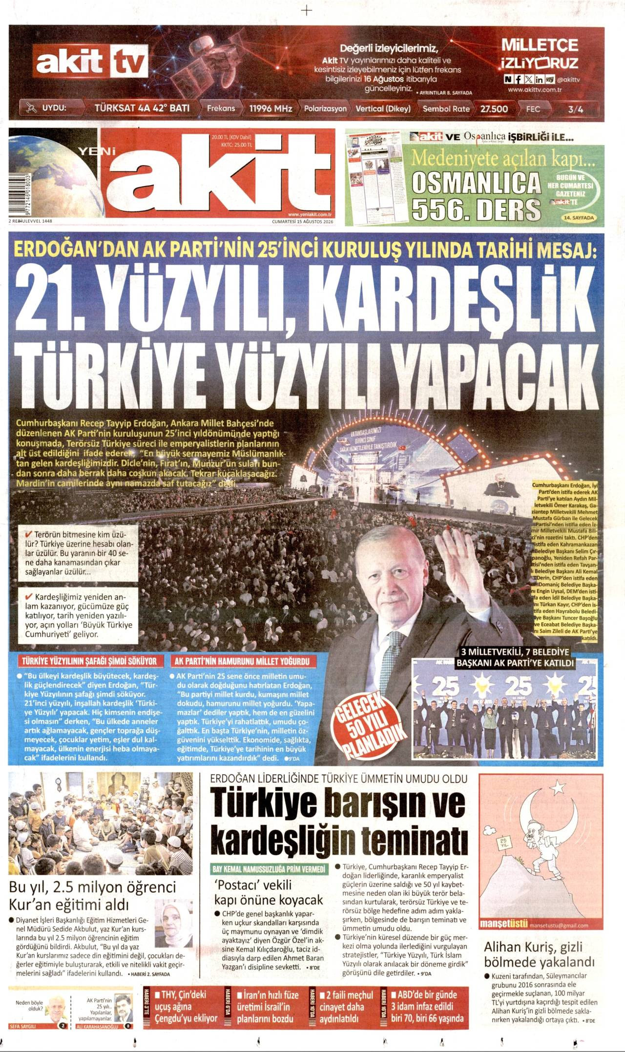 Yeni Akit Gazetesi