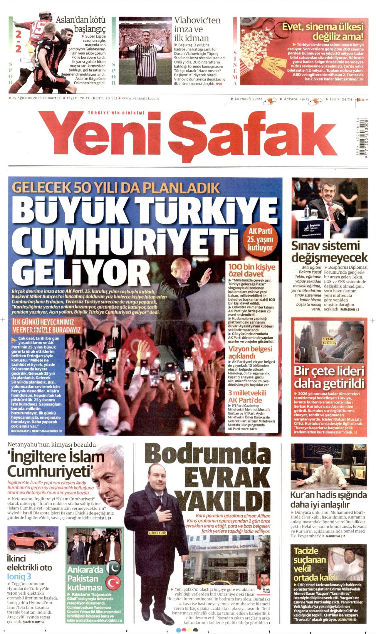 Yeni Şafak Gazetesi