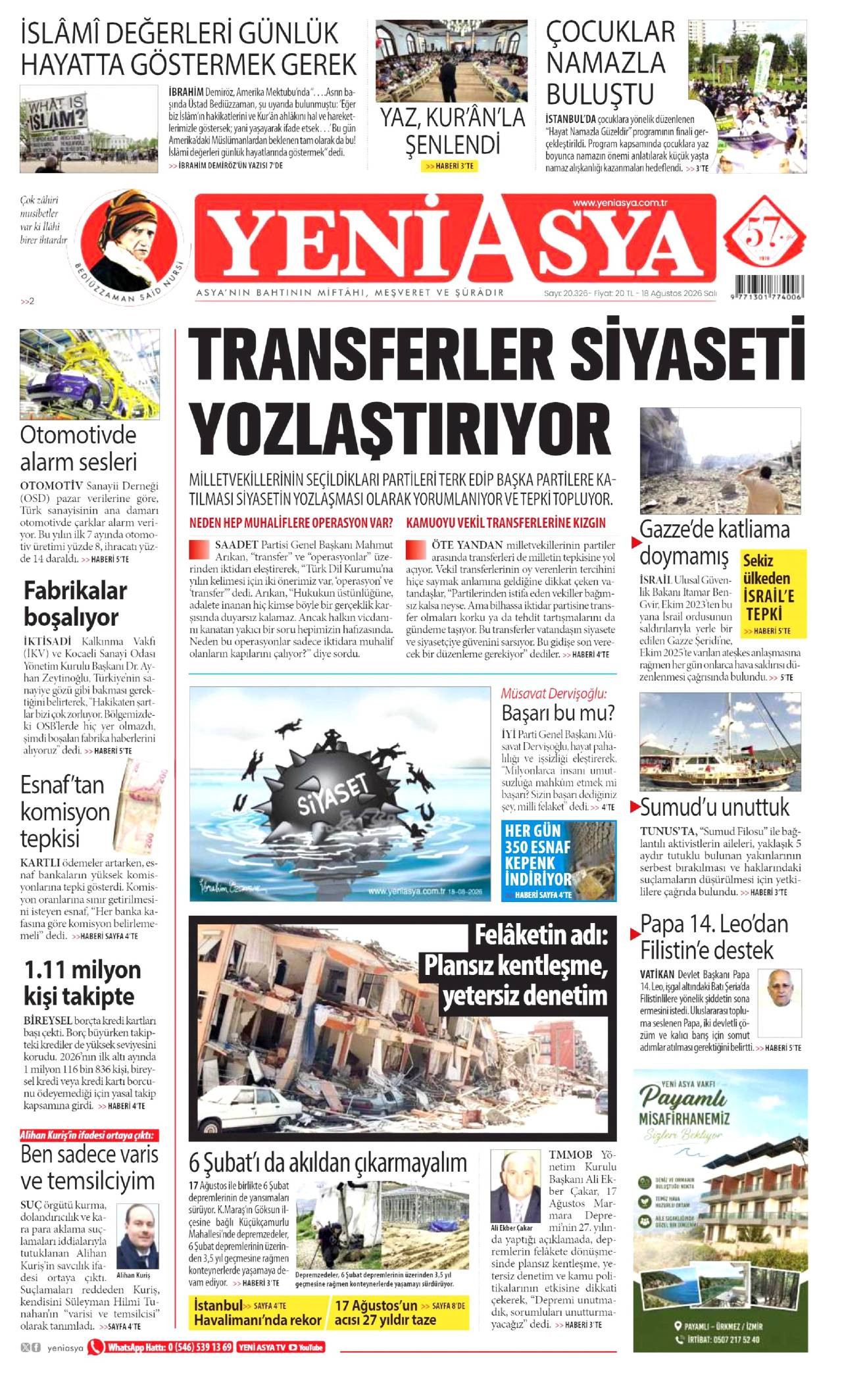 Yeni Asya Gazetesi