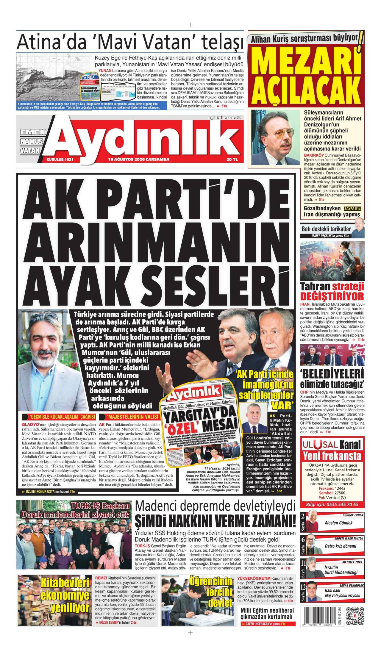 Aydınlık Gazetesi