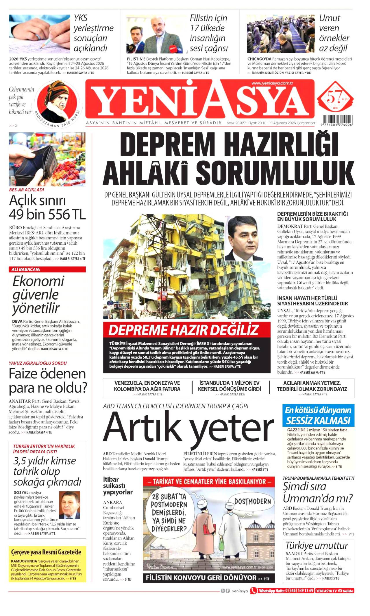 Yeni Asya Gazetesi