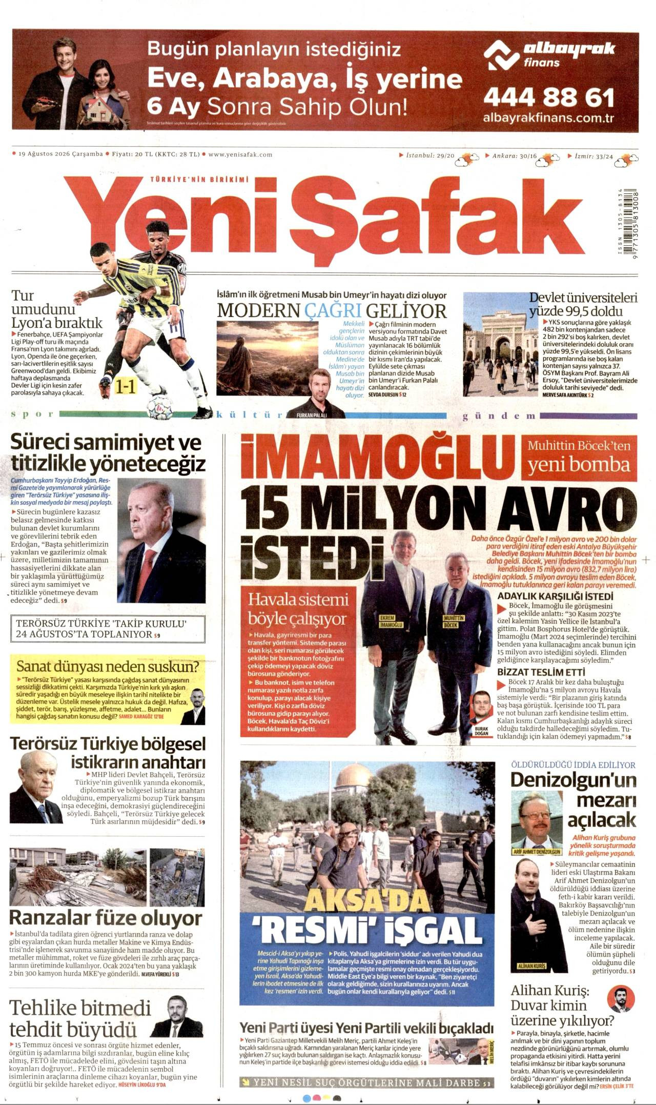 Yeni Şafak Gazetesi