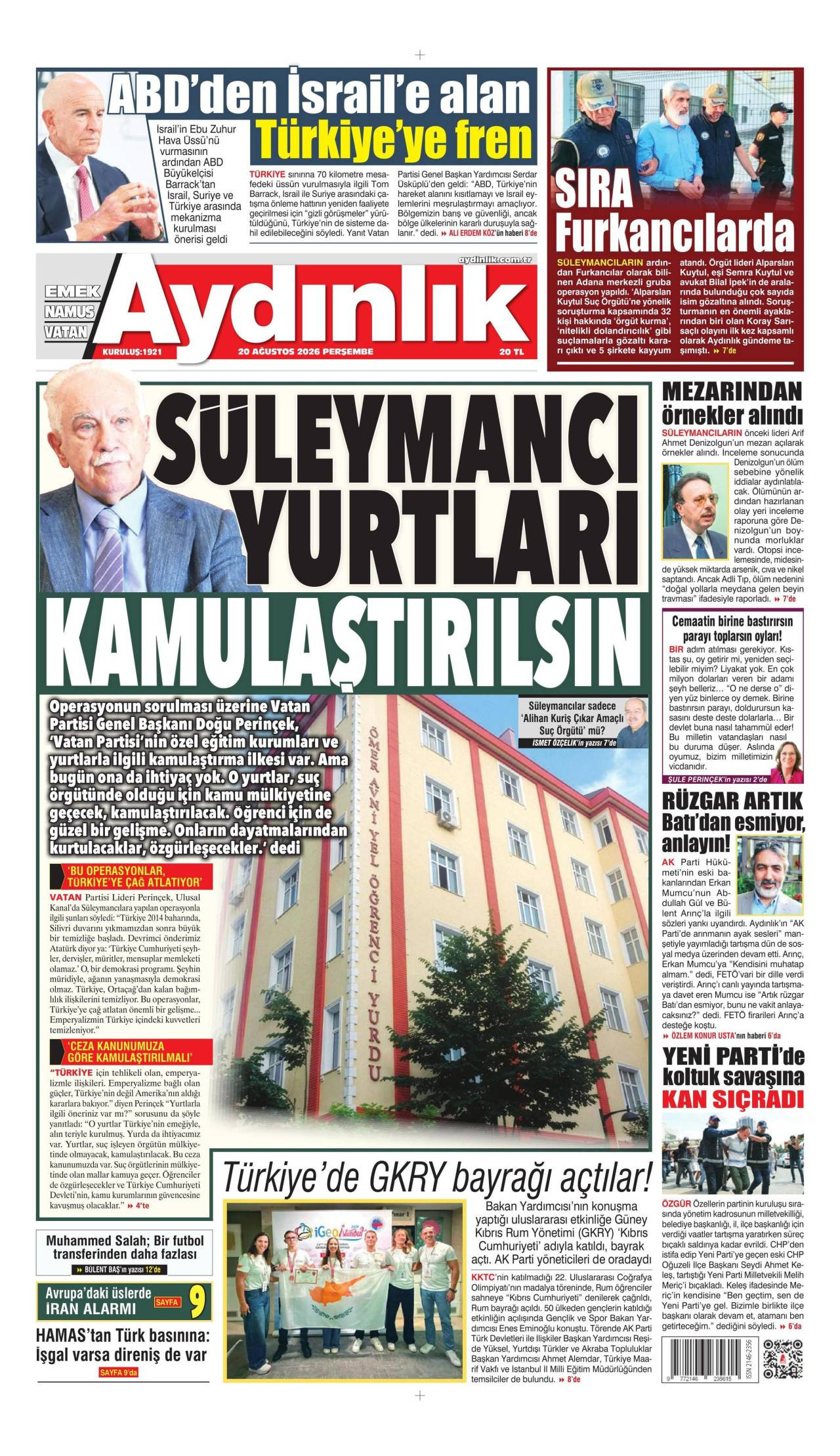 Aydınlık Gazetesi