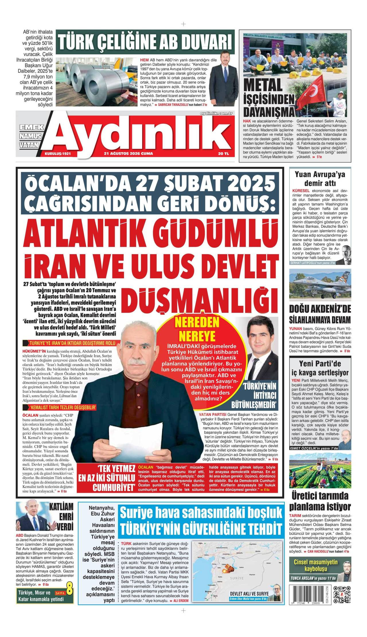 Aydınlık Gazetesi