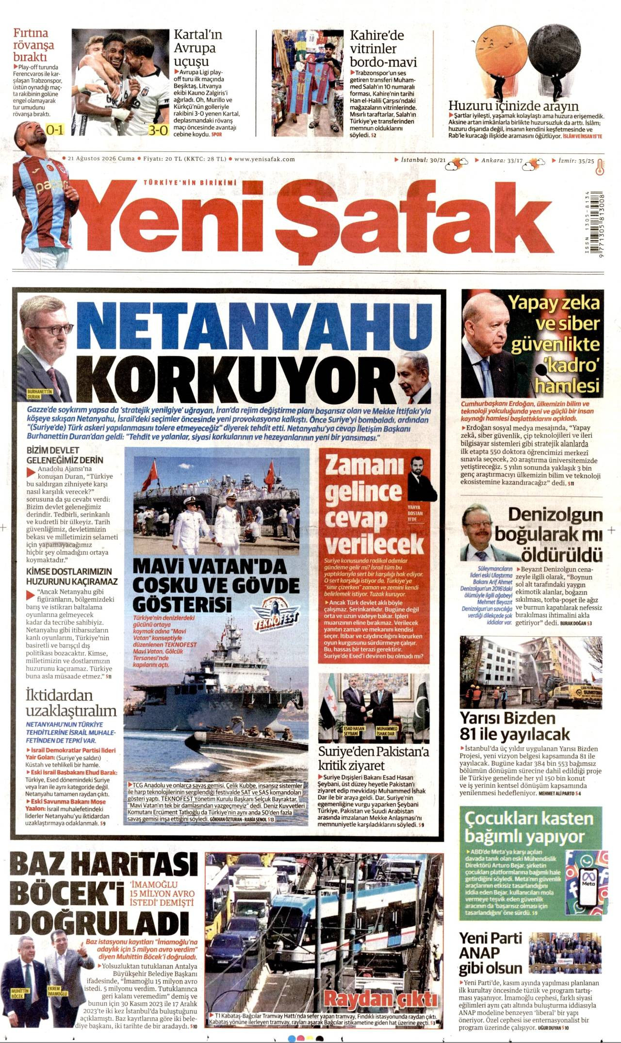 Yeni Şafak Gazetesi