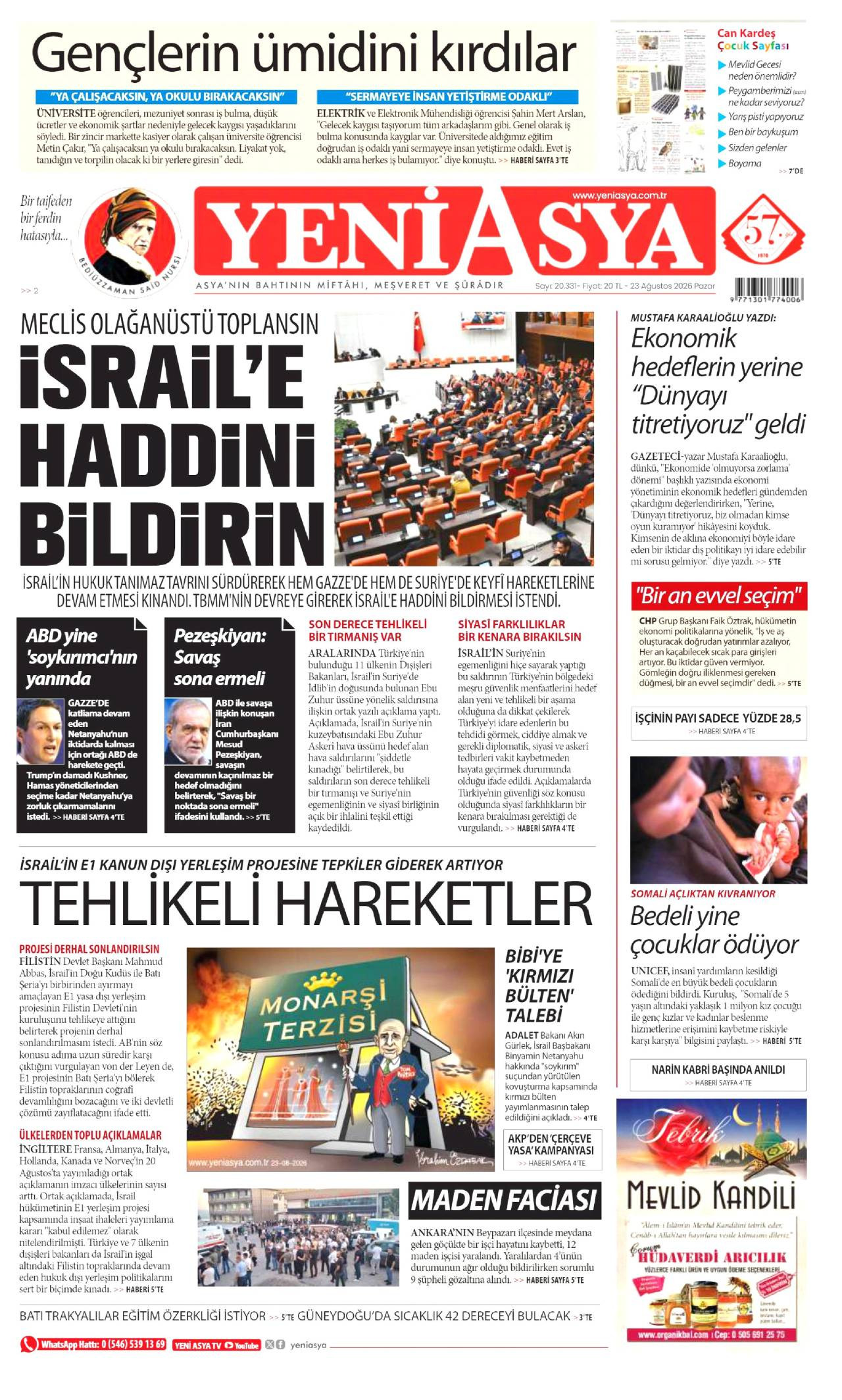 Yeni Asya Gazetesi