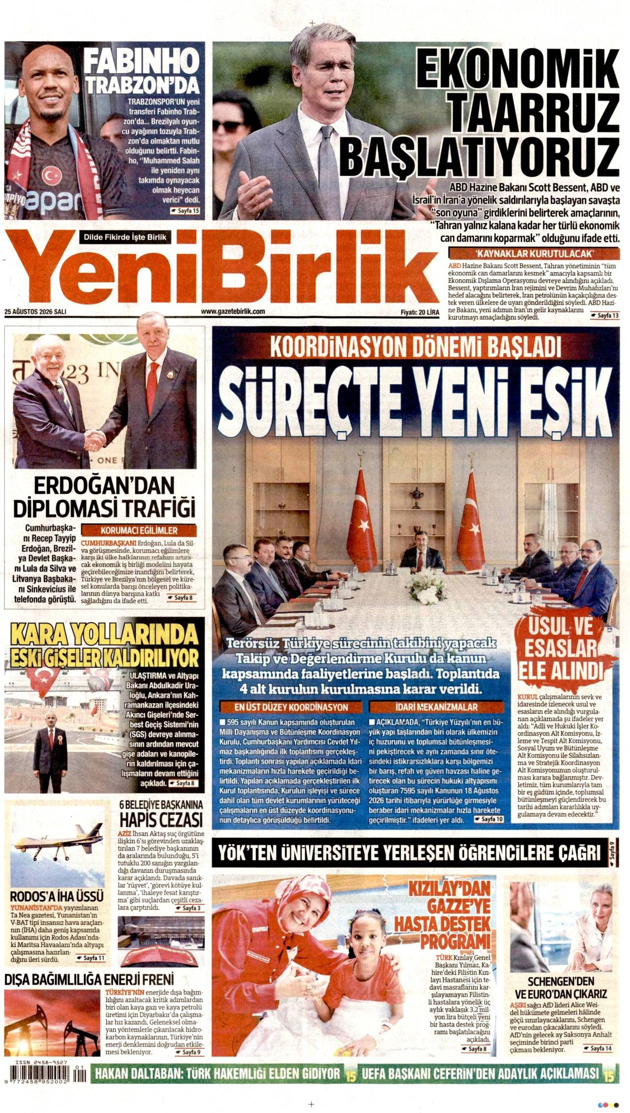 Yeni Birlik Gazetesi