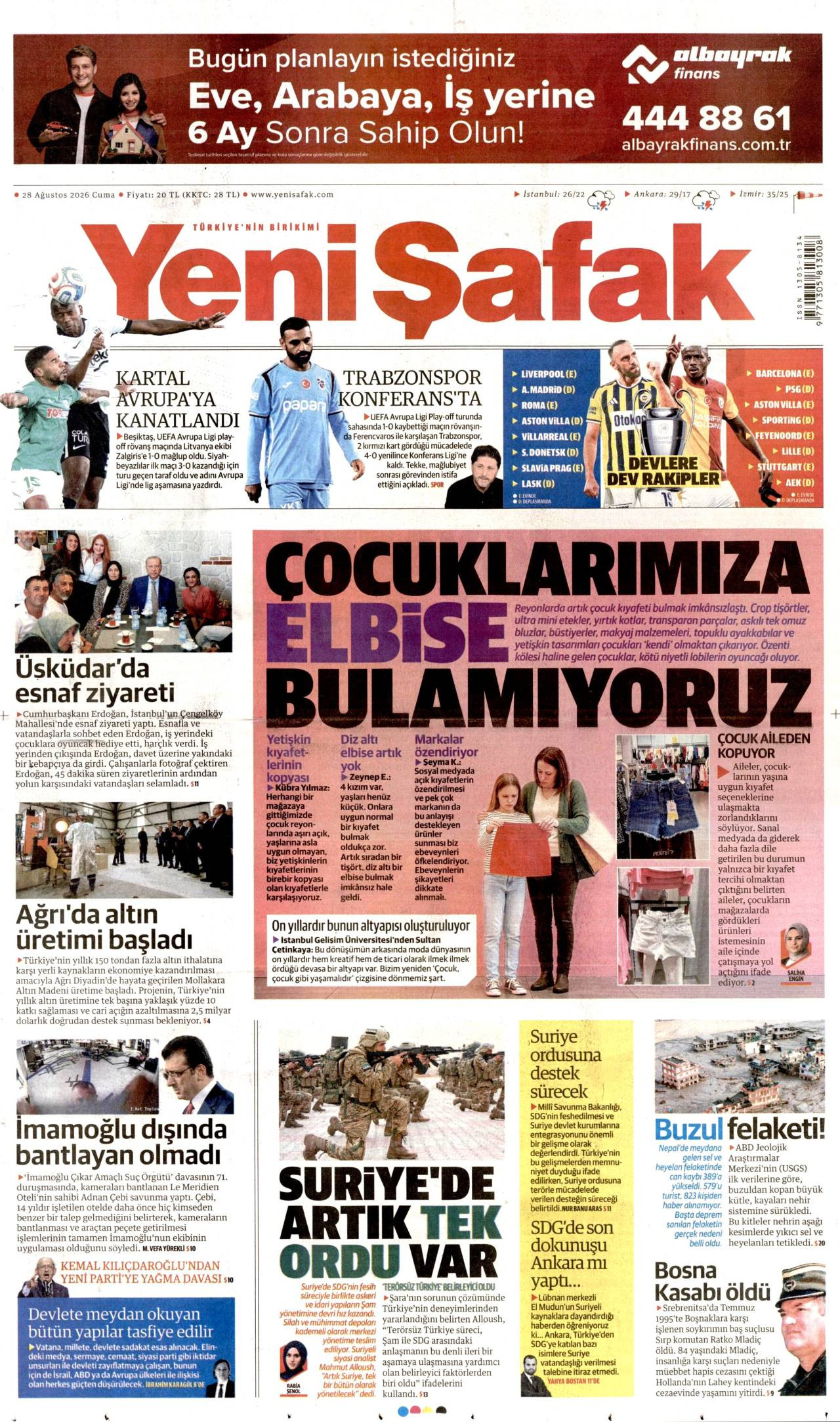 Yeni Şafak Gazetesi