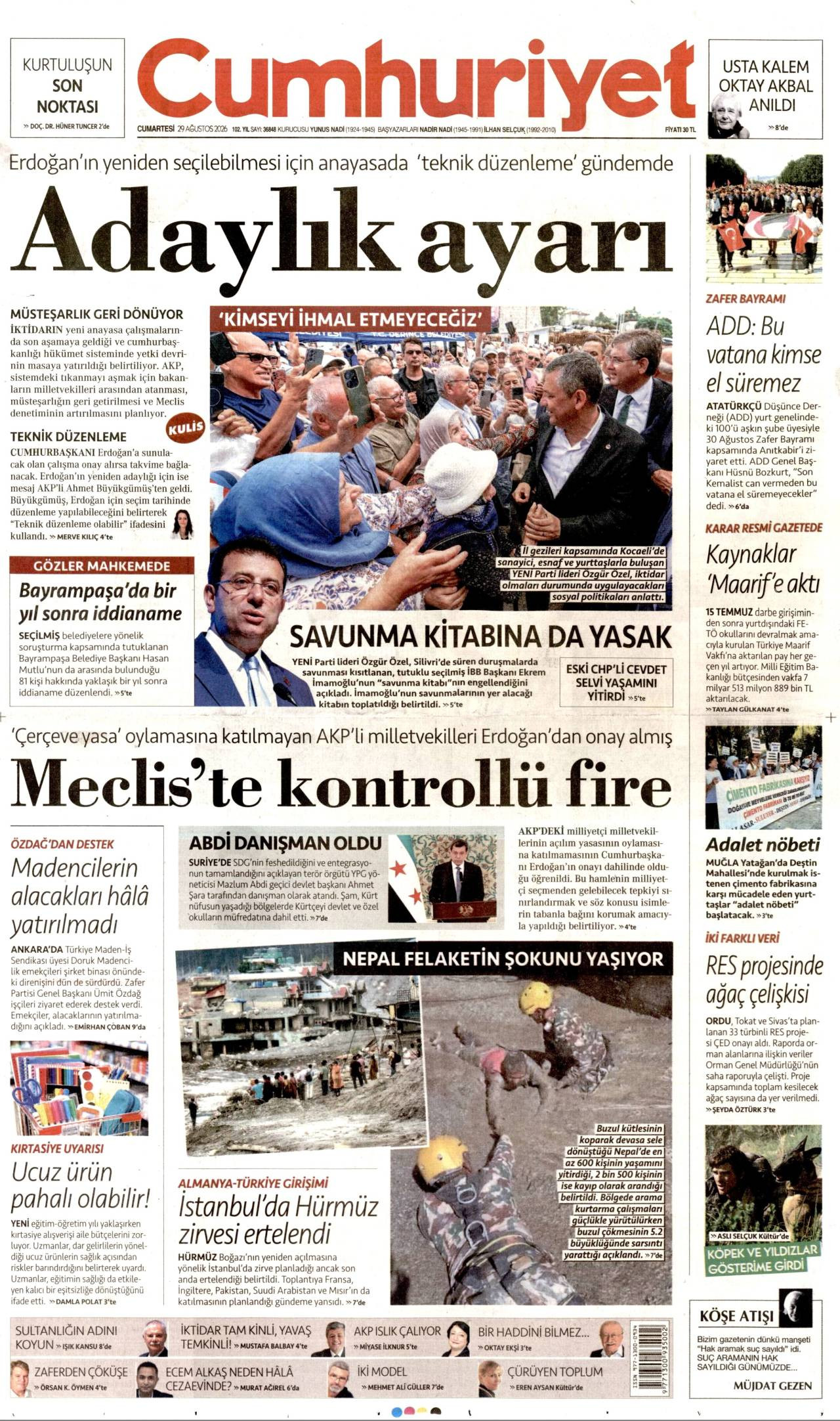 Cumhuriyet Gazetesi