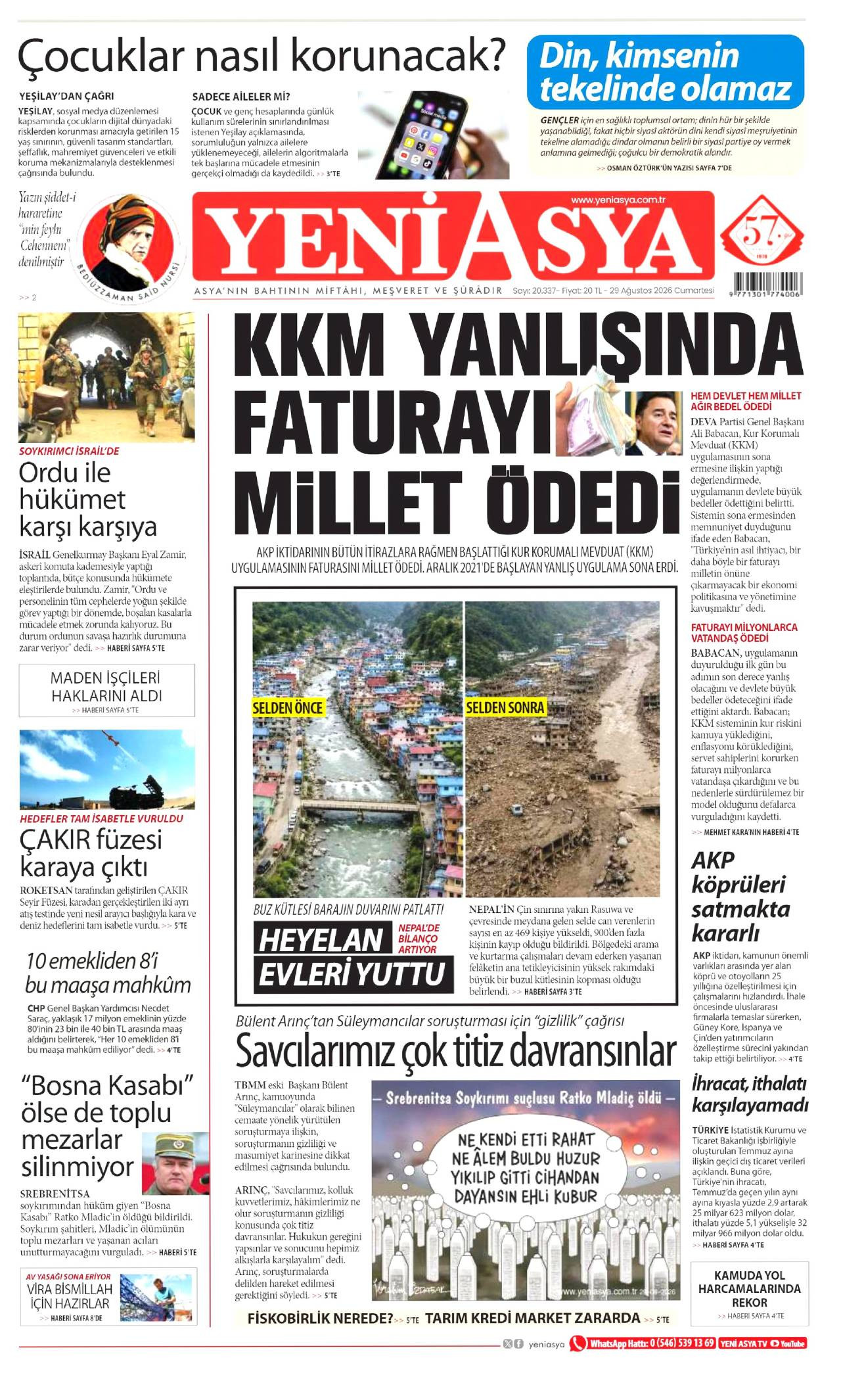 Yeni Asya Gazetesi