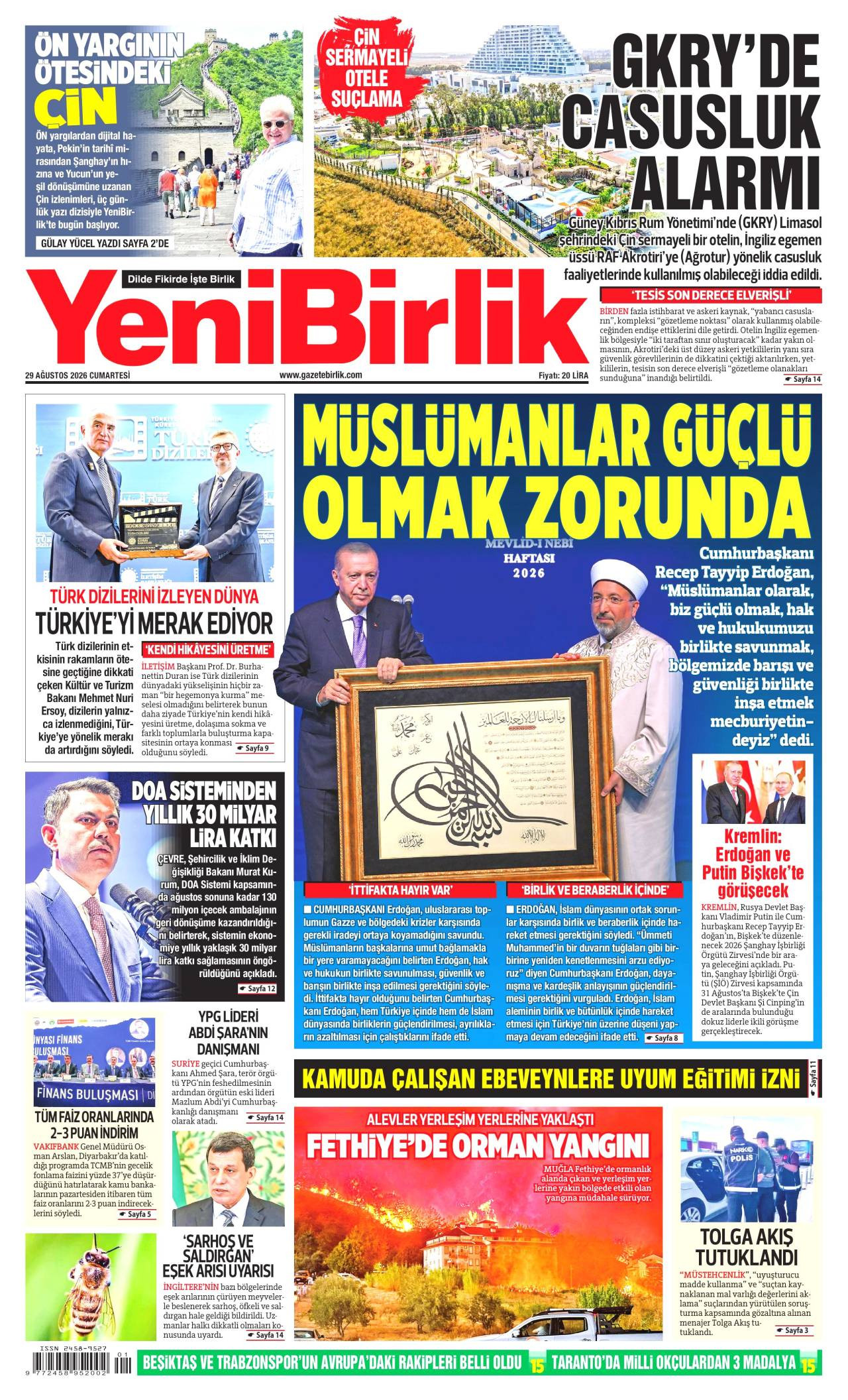 Yeni Birlik Gazetesi