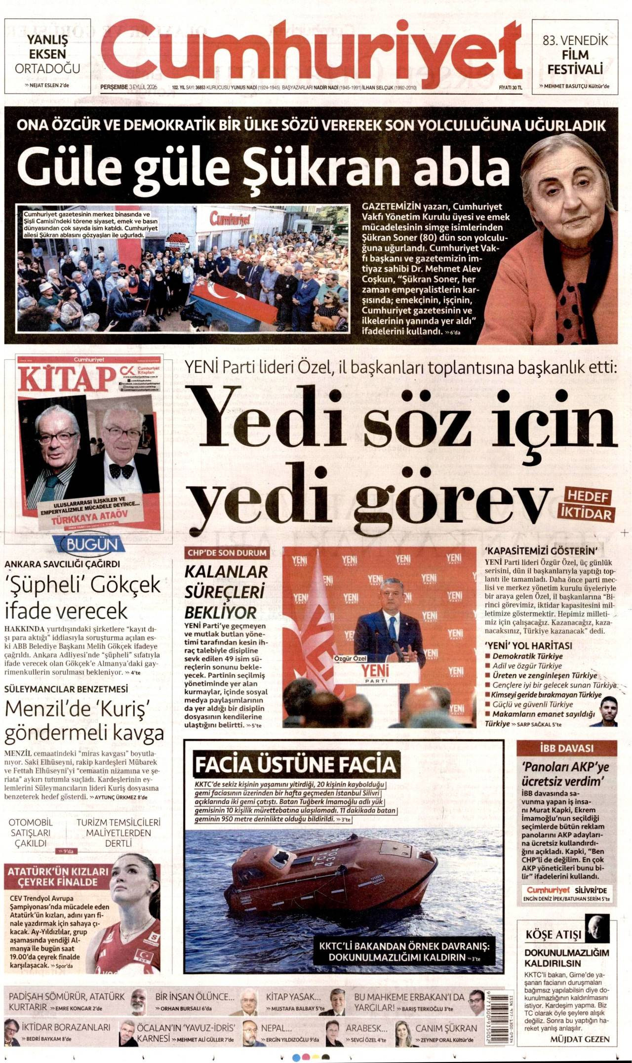 Cumhuriyet Gazetesi