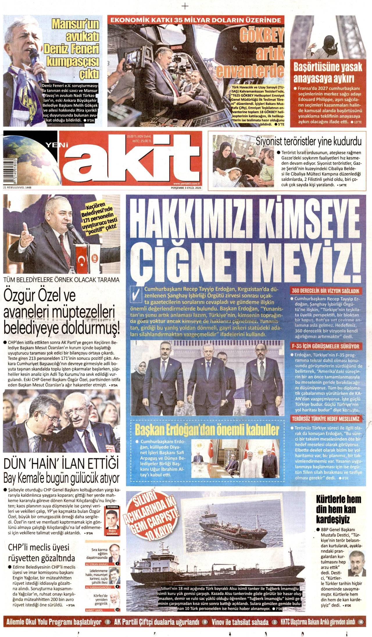 Yeni Akit Gazetesi