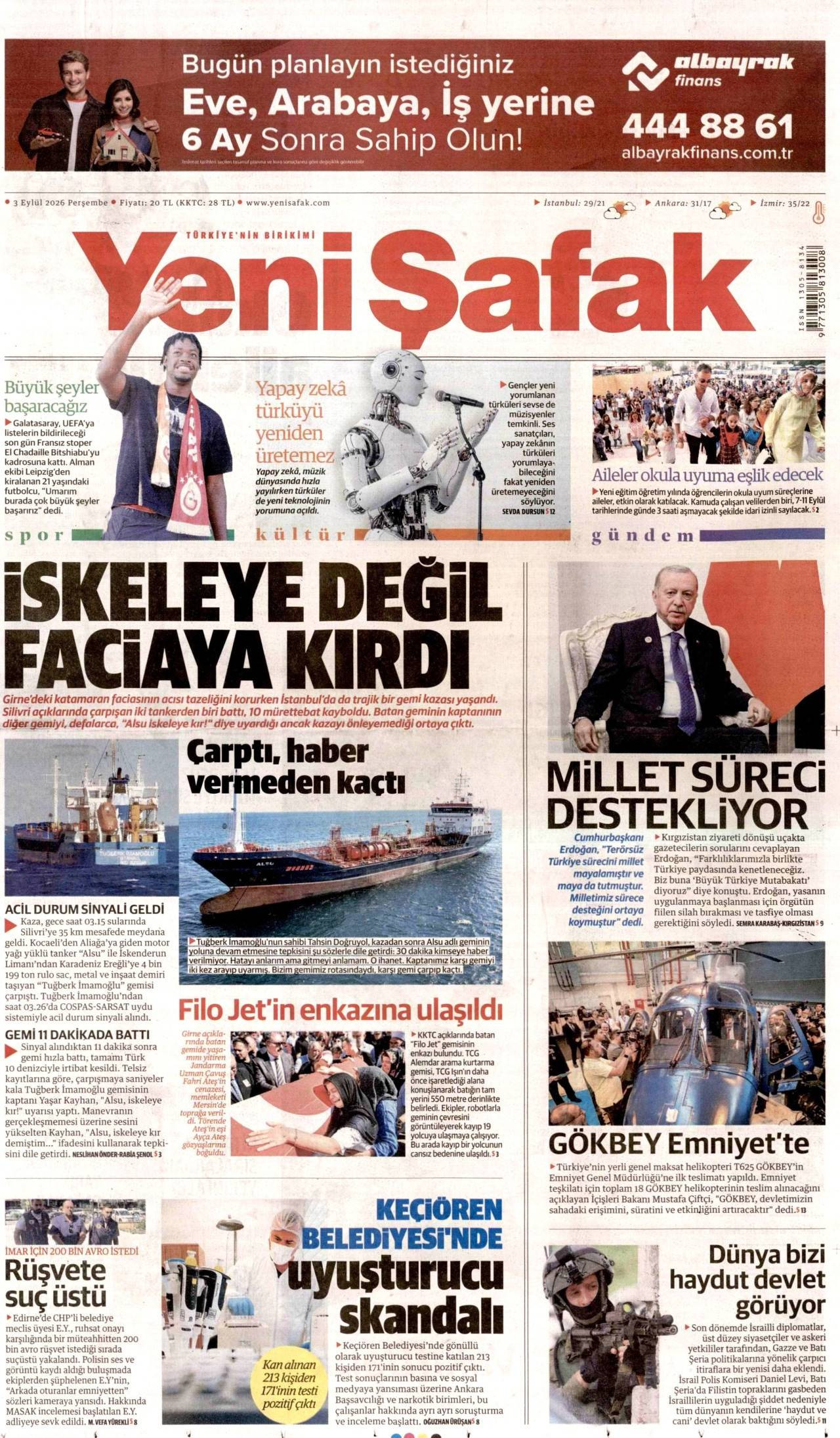 Yeni Şafak Gazetesi