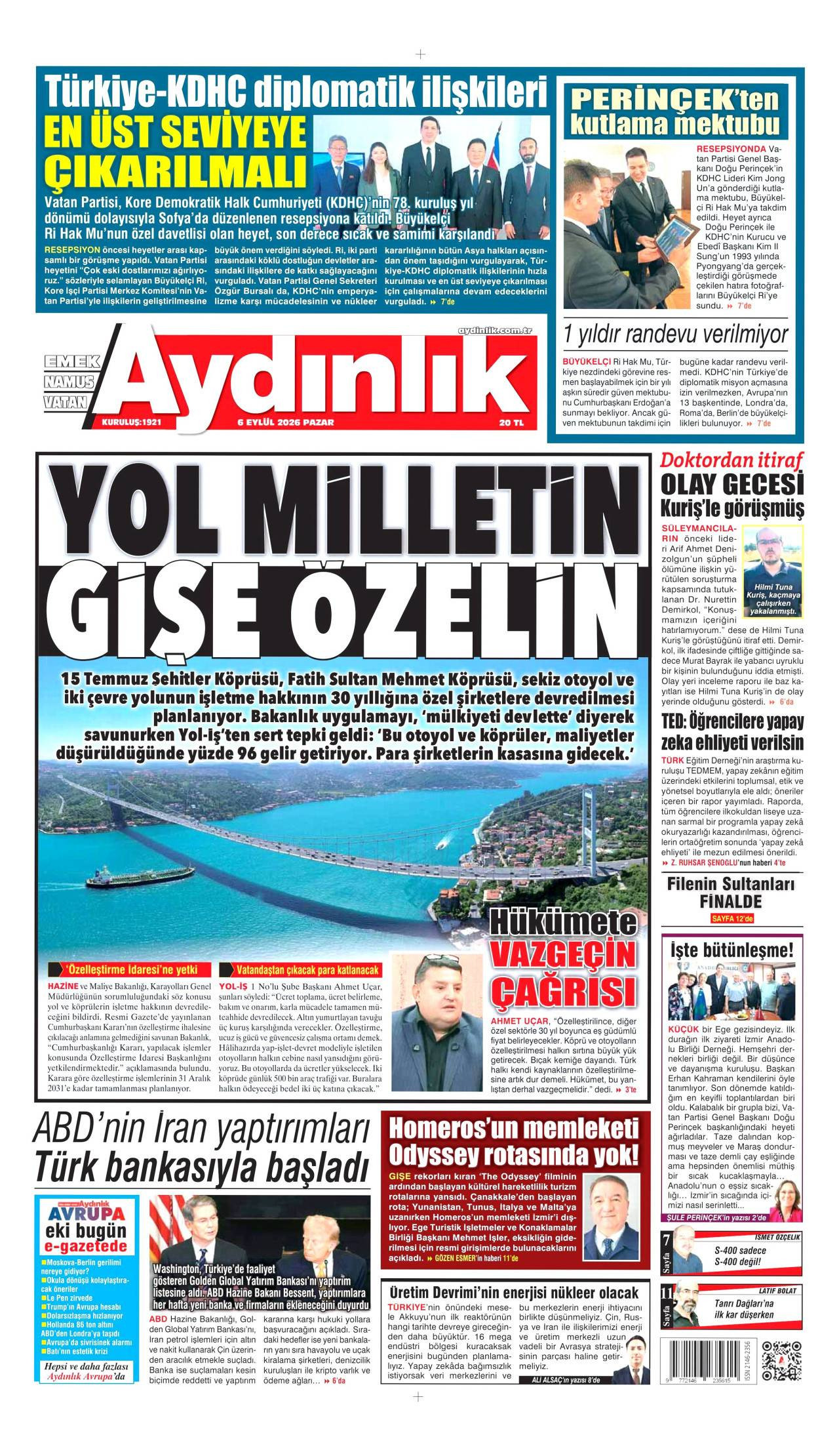 Aydınlık Gazetesi