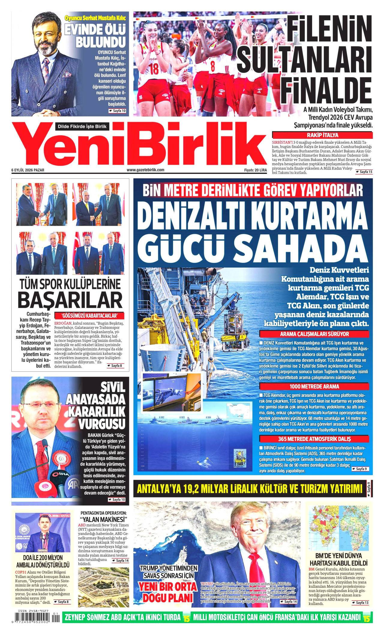 Yeni Birlik Gazetesi