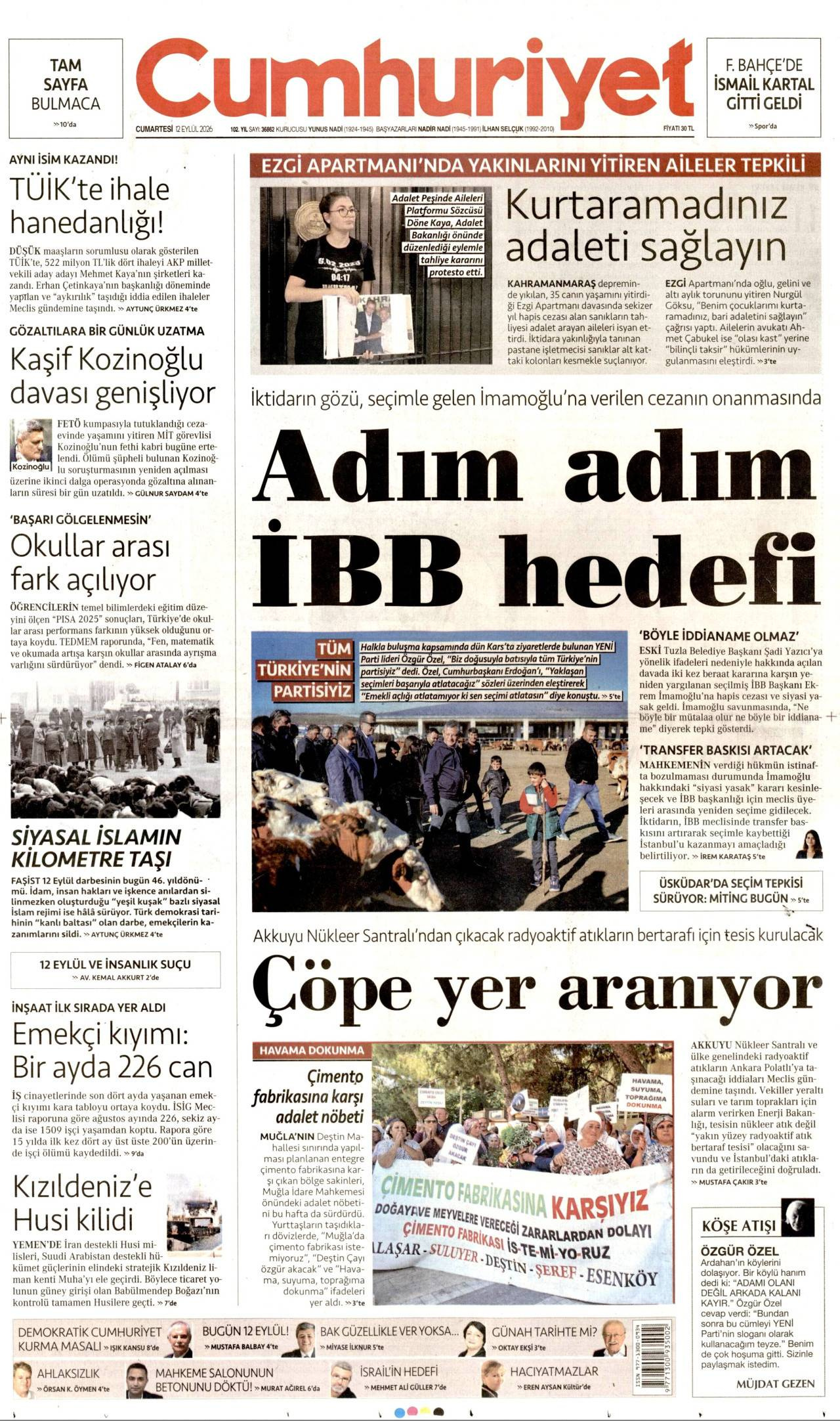 Cumhuriyet Gazetesi