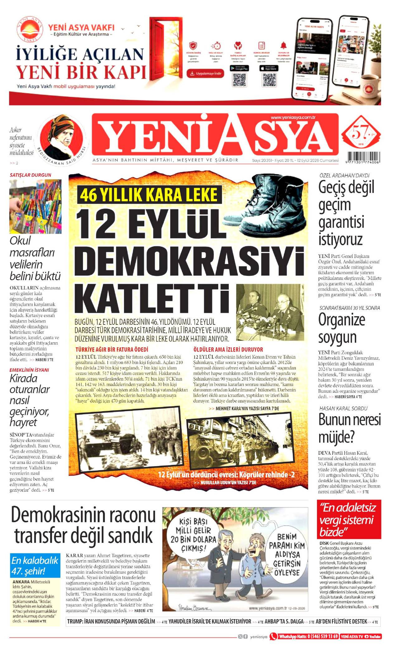 Yeni Asya Gazetesi