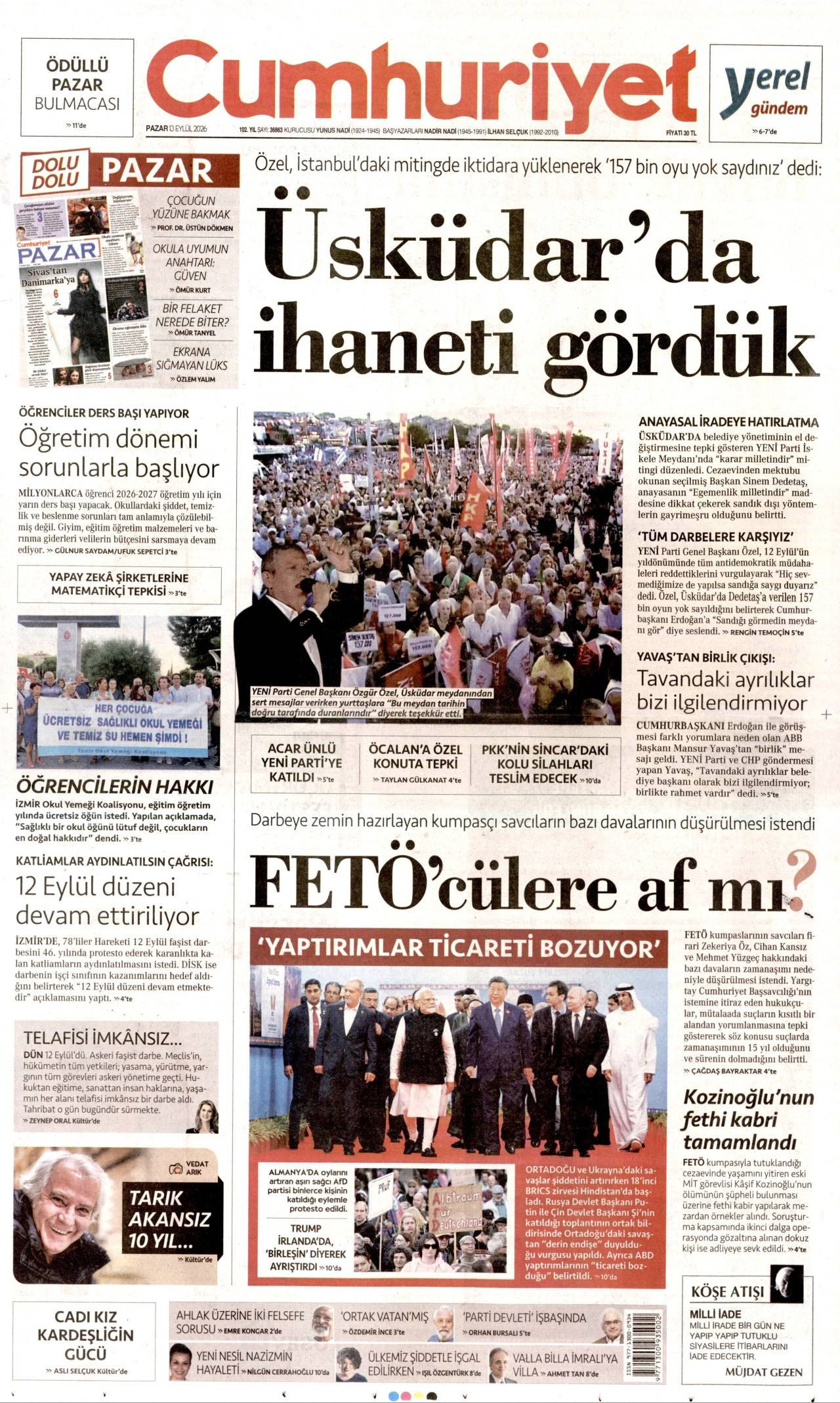 Cumhuriyet Gazetesi