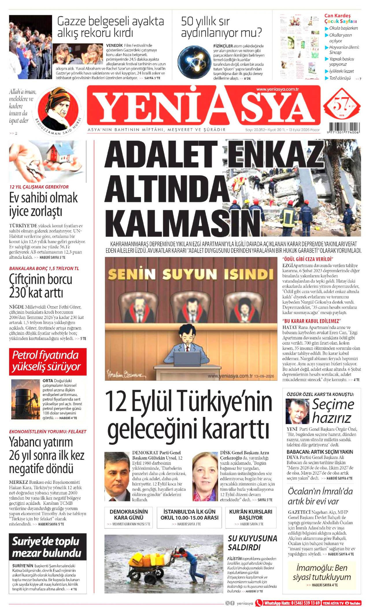 Yeni Asya Gazetesi