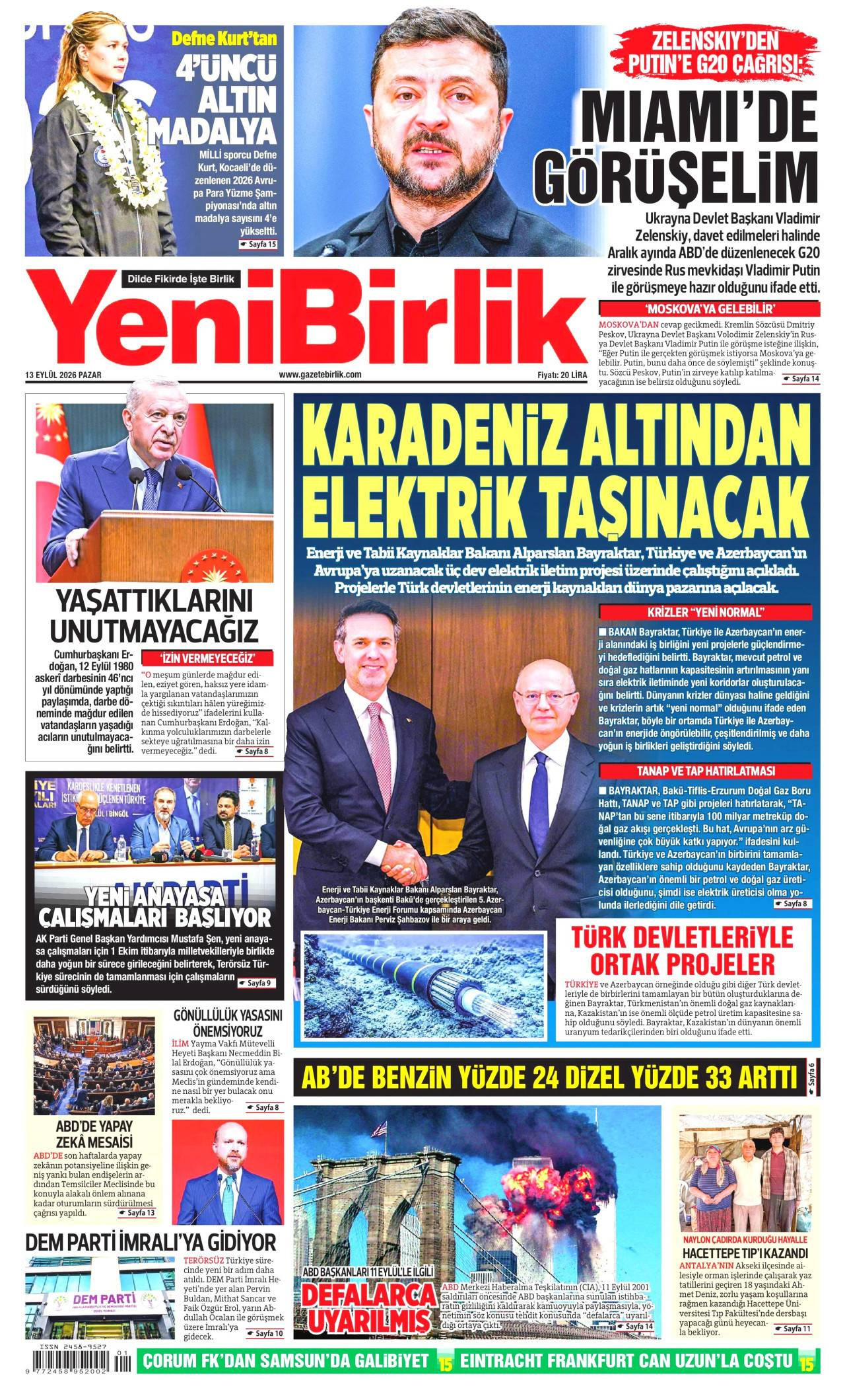 Yeni Birlik Gazetesi