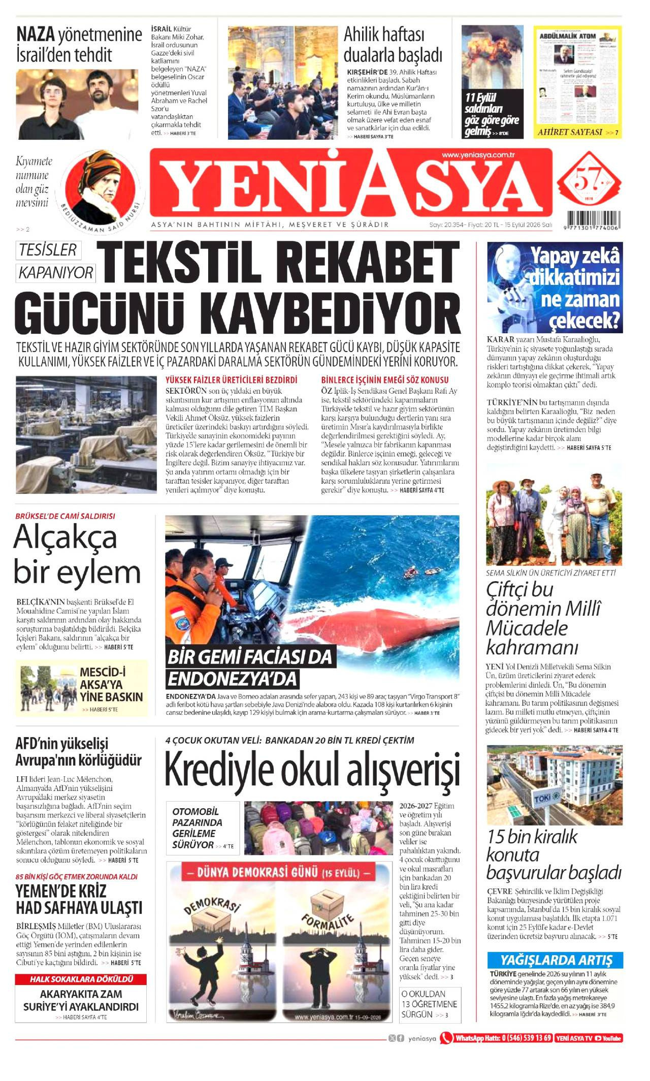 Yeni Asya Gazetesi