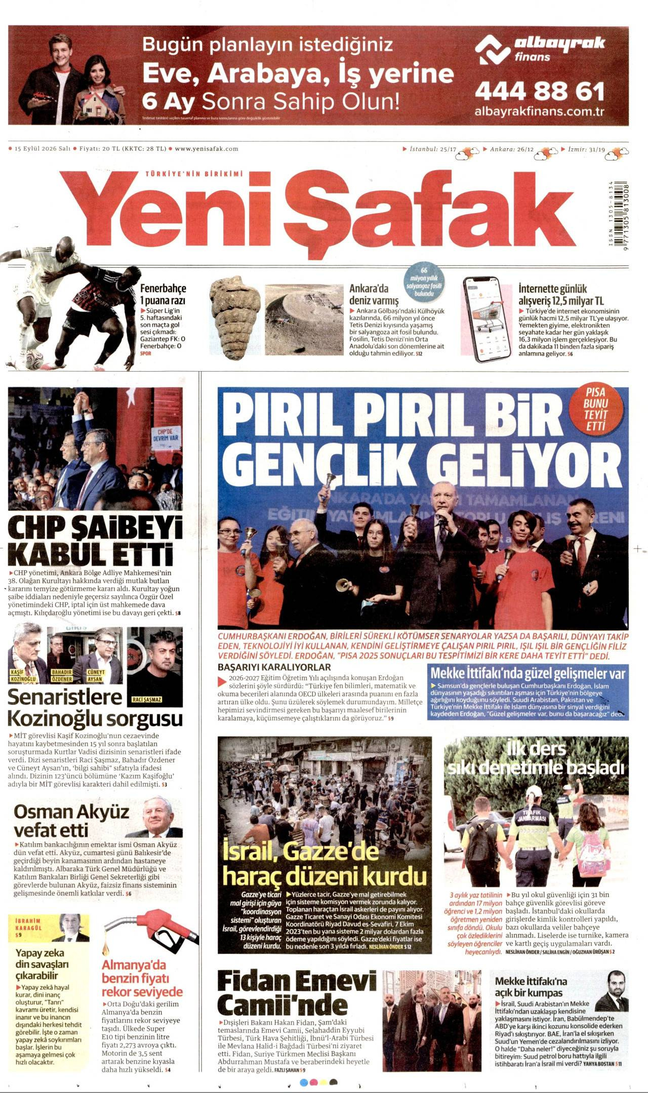 Yeni Şafak Gazetesi