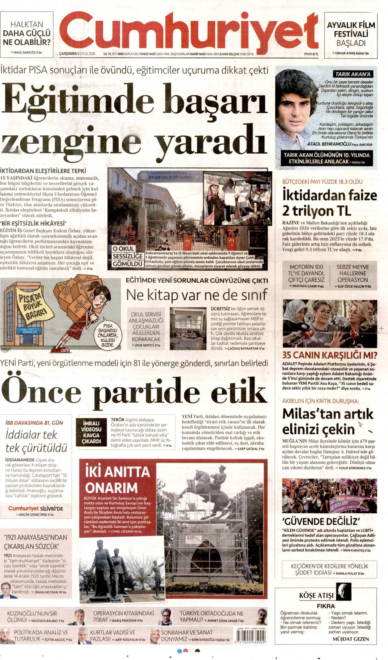 Cumhuriyet Gazetesi