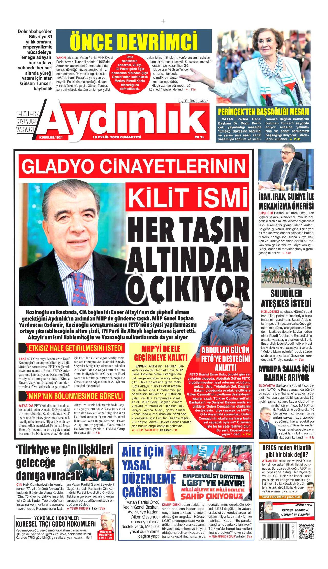 Aydınlık Gazetesi