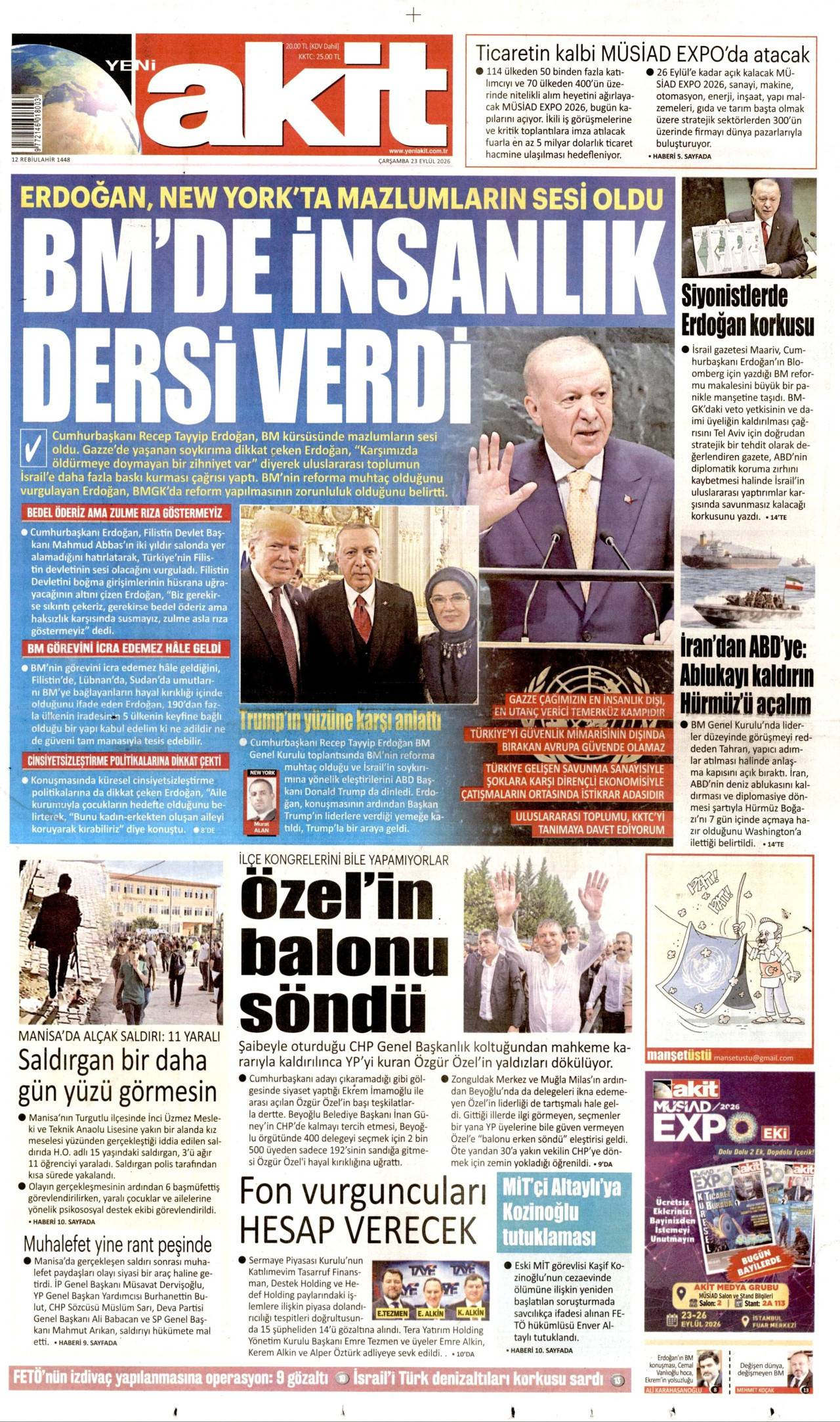 Yeni Akit Gazetesi