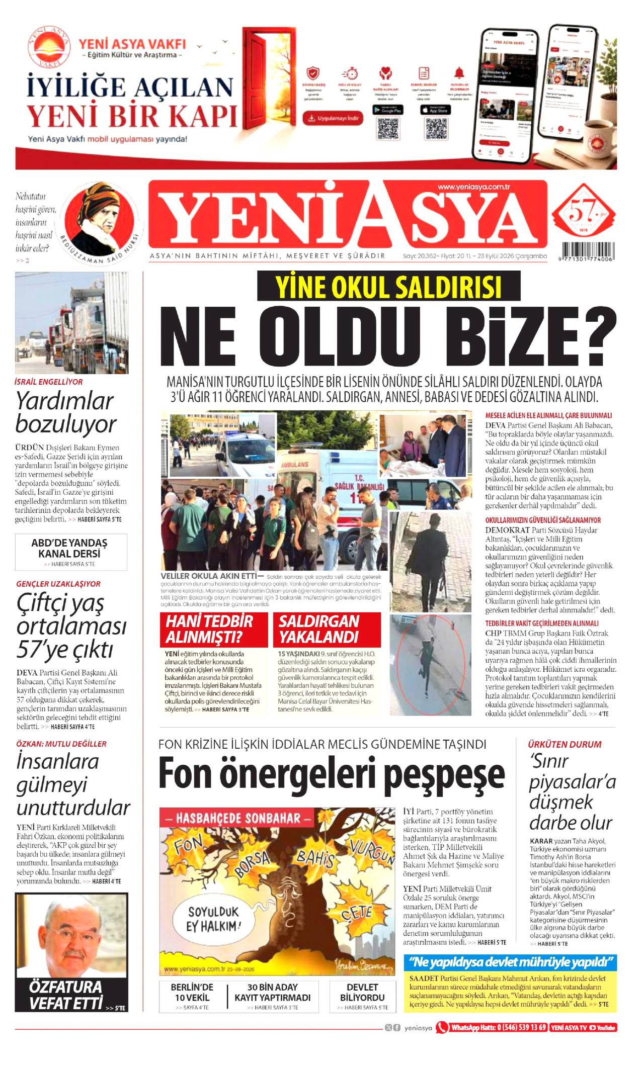 Yeni Asya Gazetesi