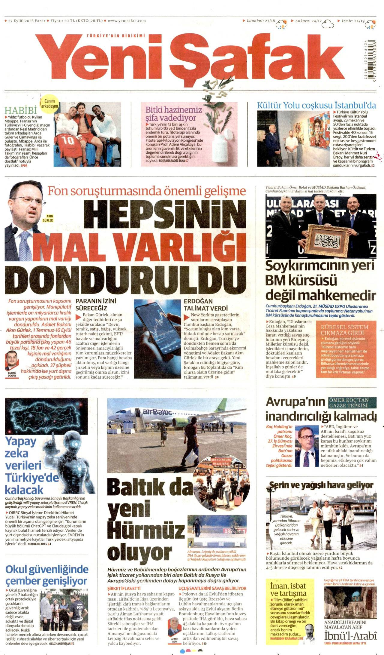 Yeni Şafak Gazetesi