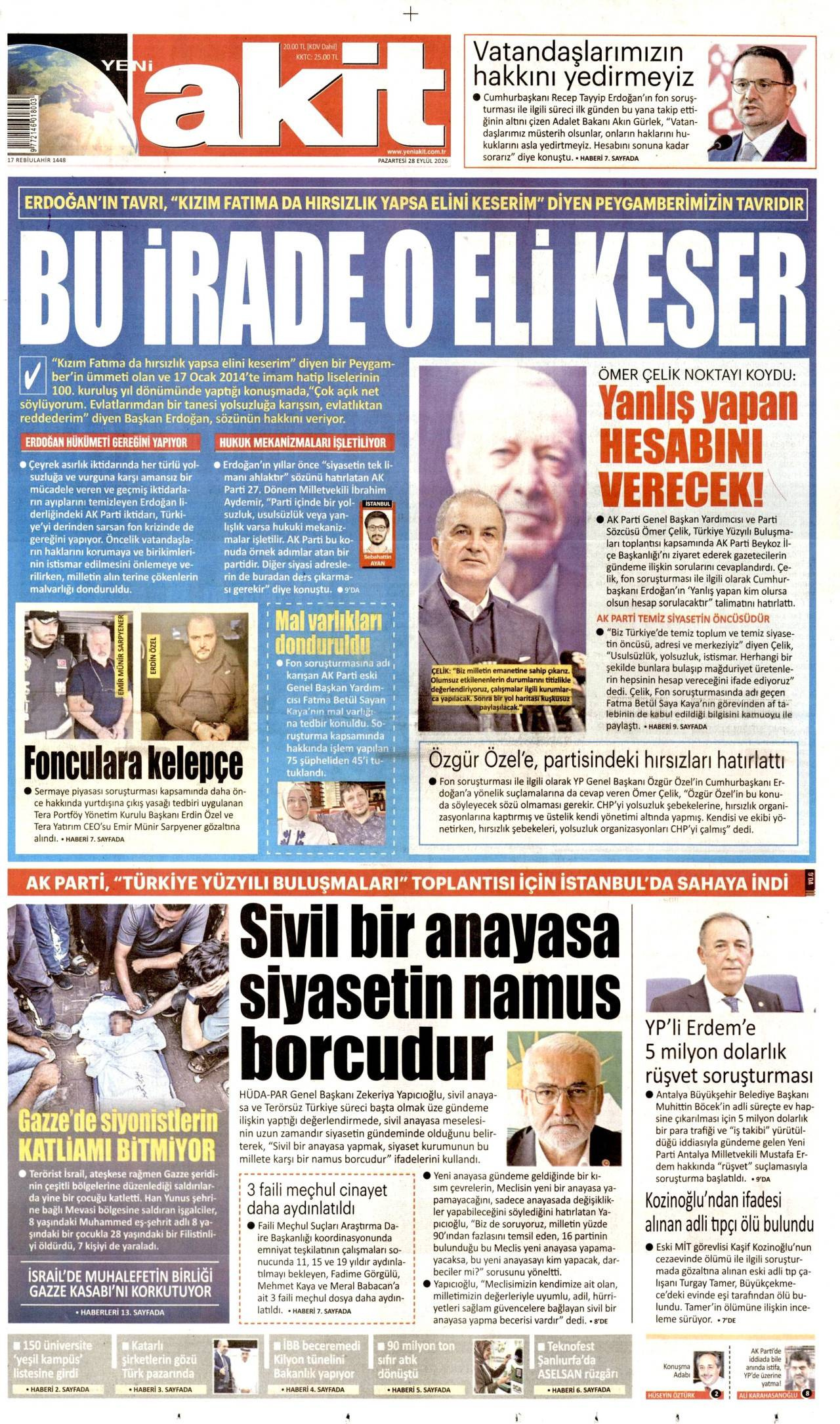Yeni Akit Gazetesi